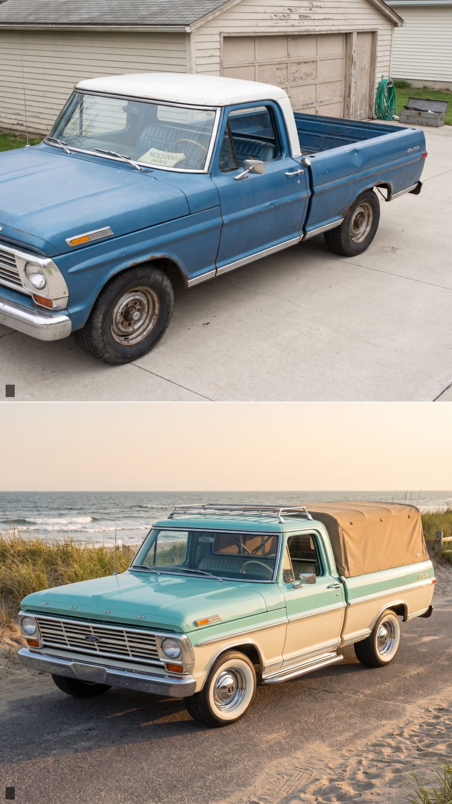 The Turquoise Coastal Cruiser Built for Slow Sunday Drives