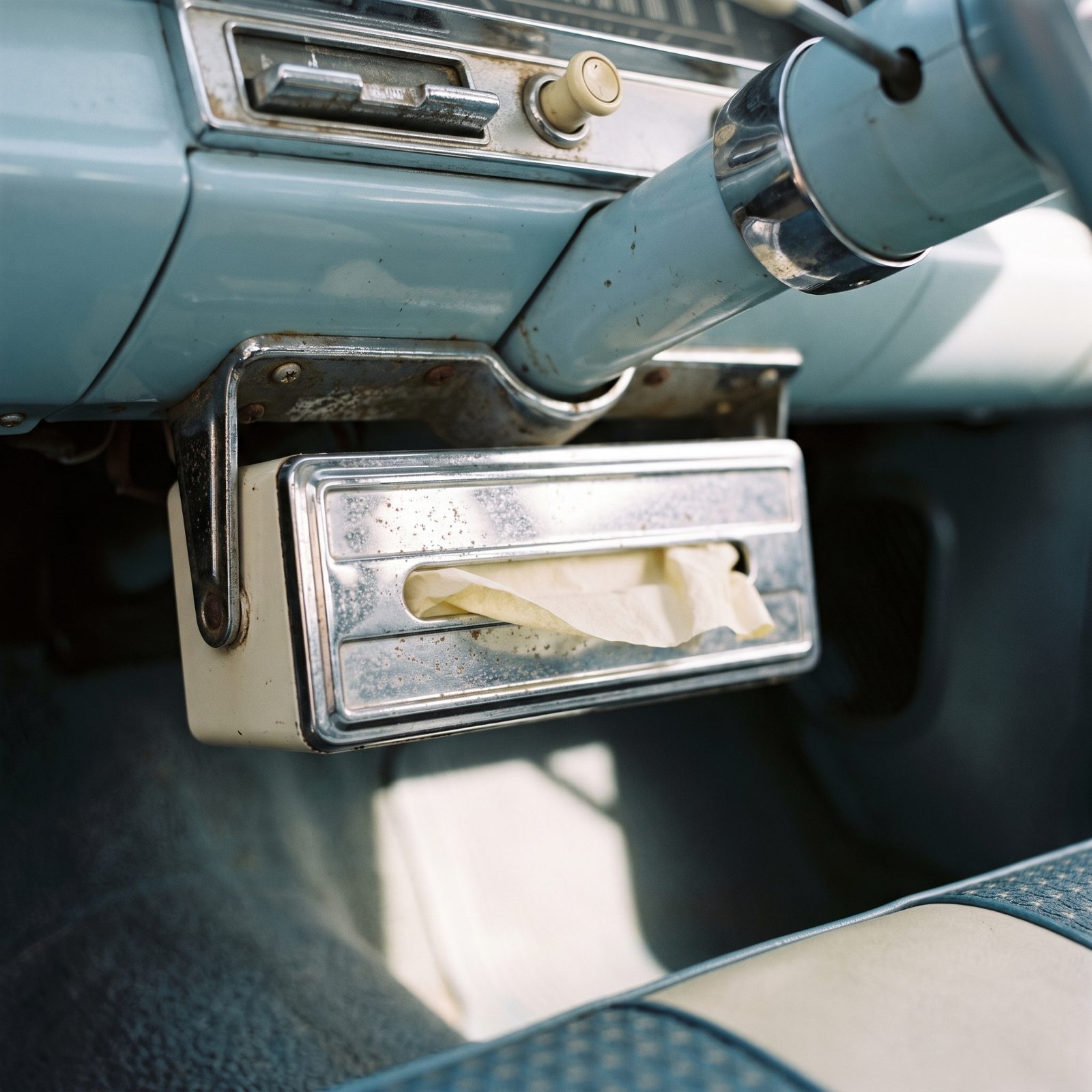 The Under-Dash Tissue Dispenser Nobody Asked For But Everyone Used
