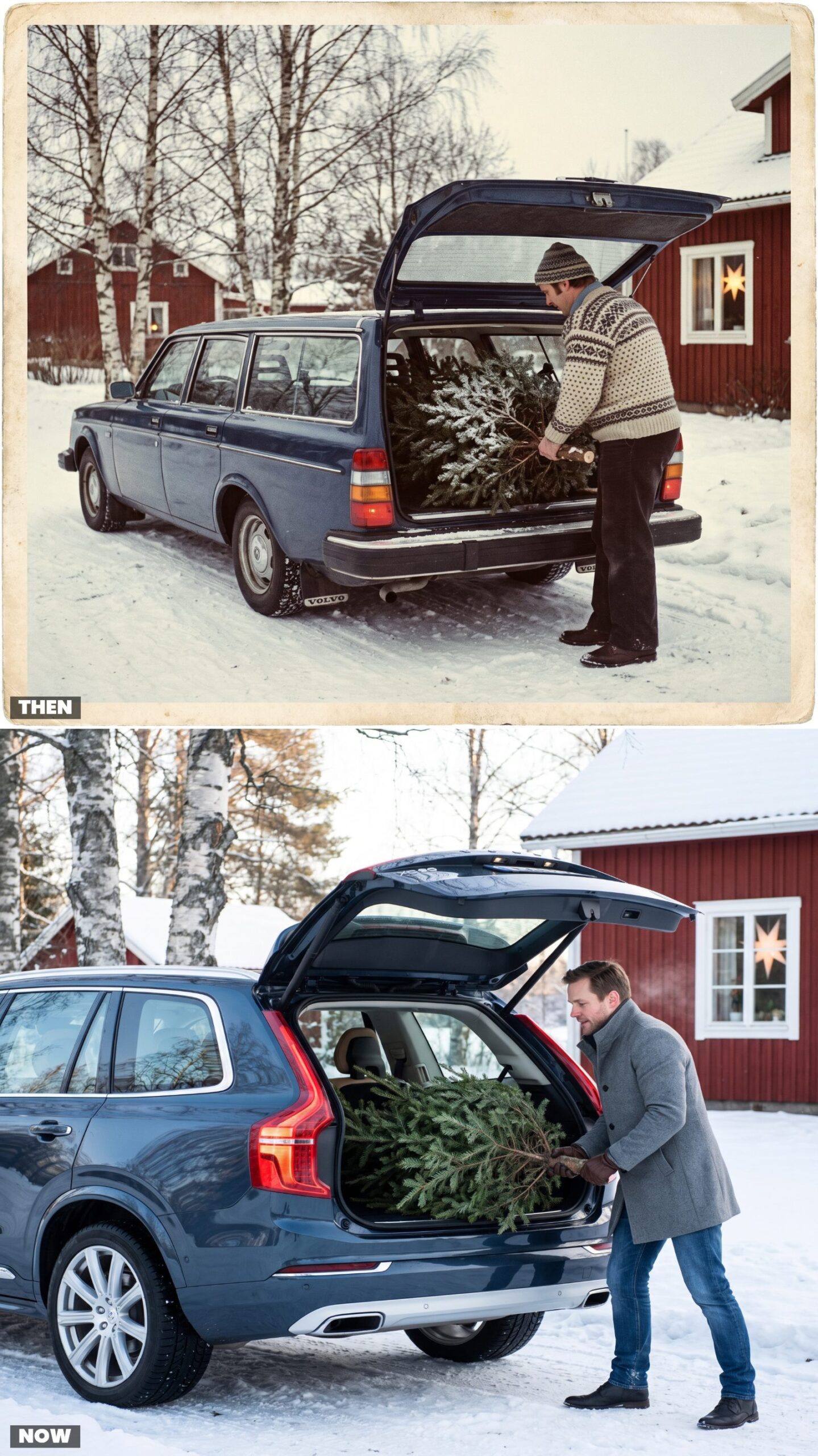 Volvo 245 Wagon vs. Volvo XC90