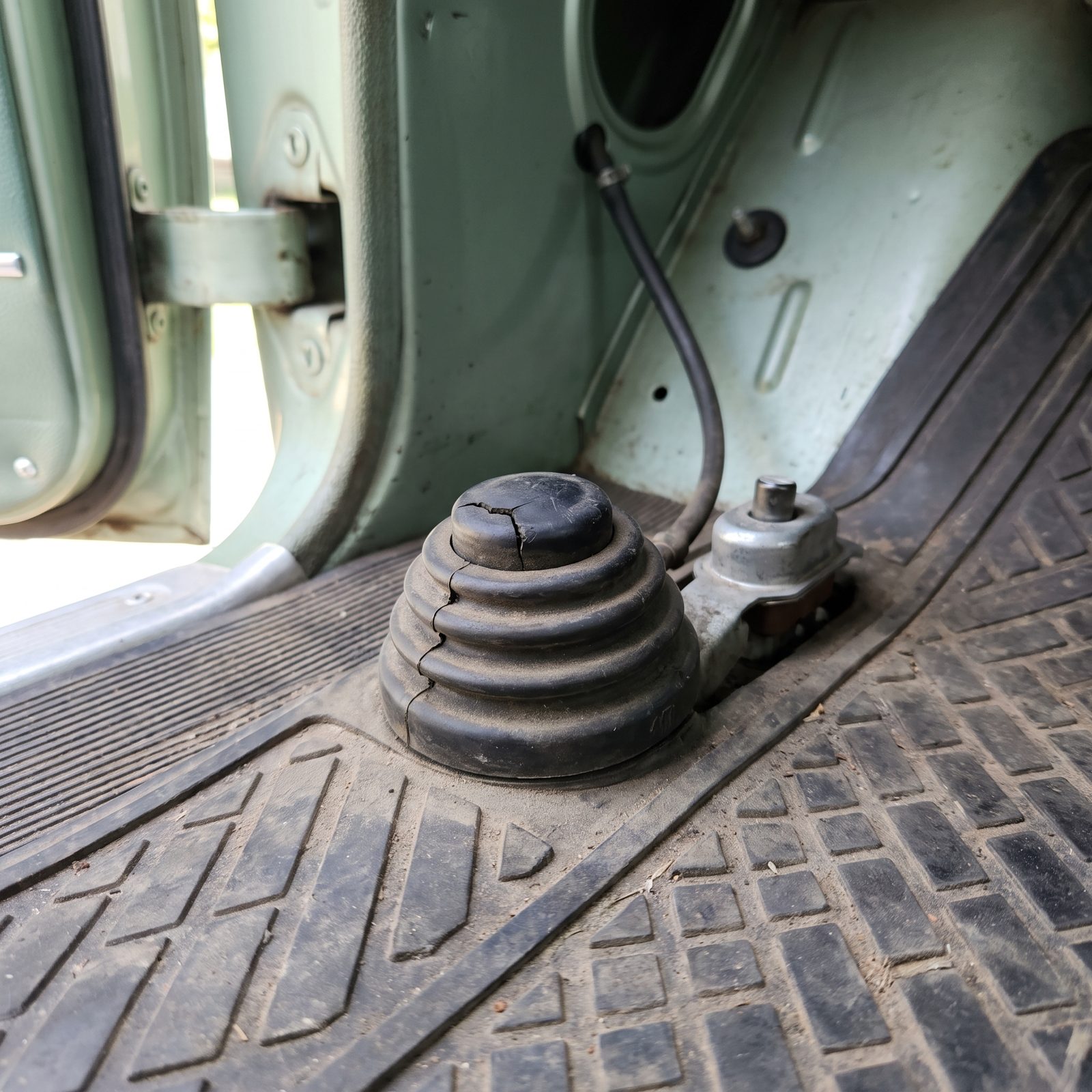 The Windshield-Washer Pump You Worked With Your Foot