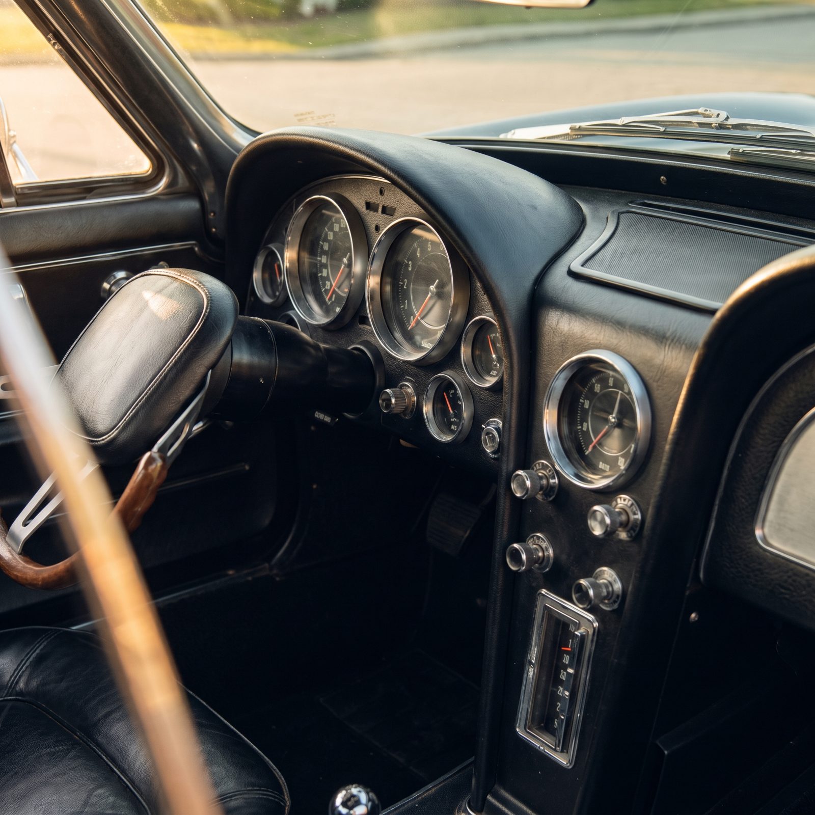 The Wraparound Cockpit Angled Straight at the Driver
