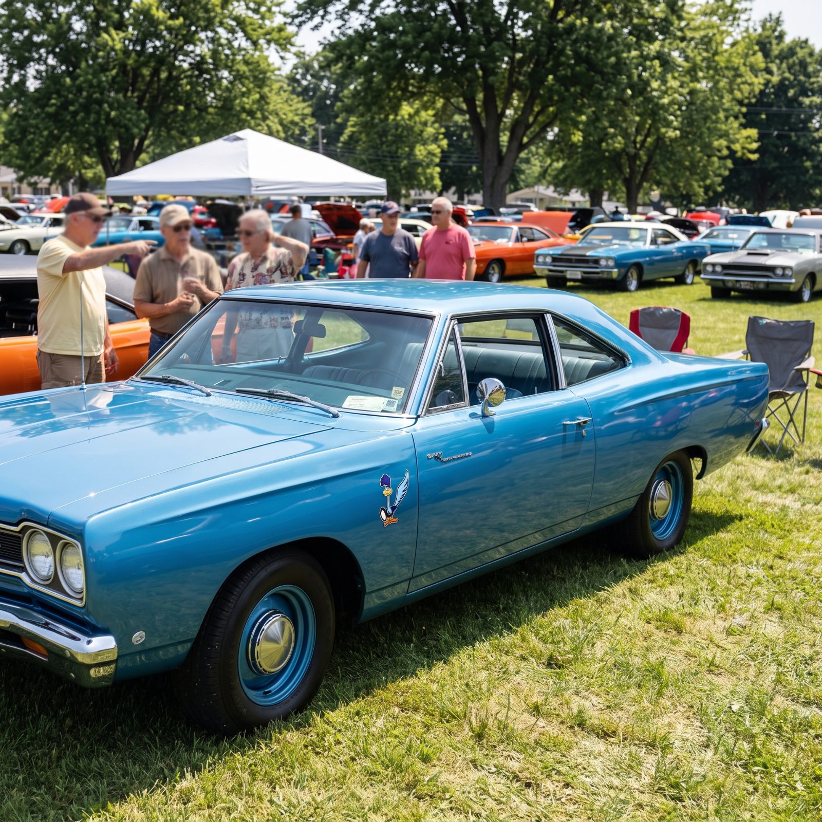1968 Plymouth Road Runner Hemi: Cartoon Name, Street-Terror Engine