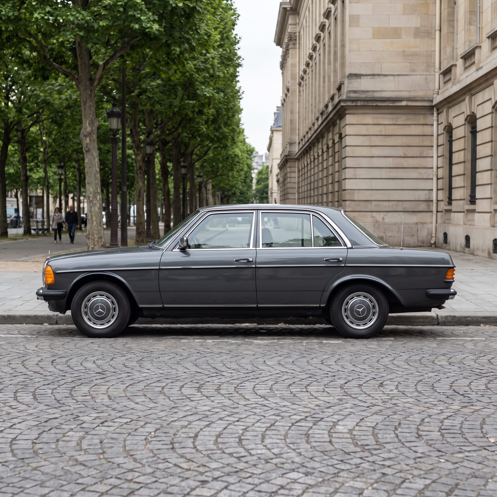 1982 Mercedes-Benz W123: Solidity Visible From Across the Street