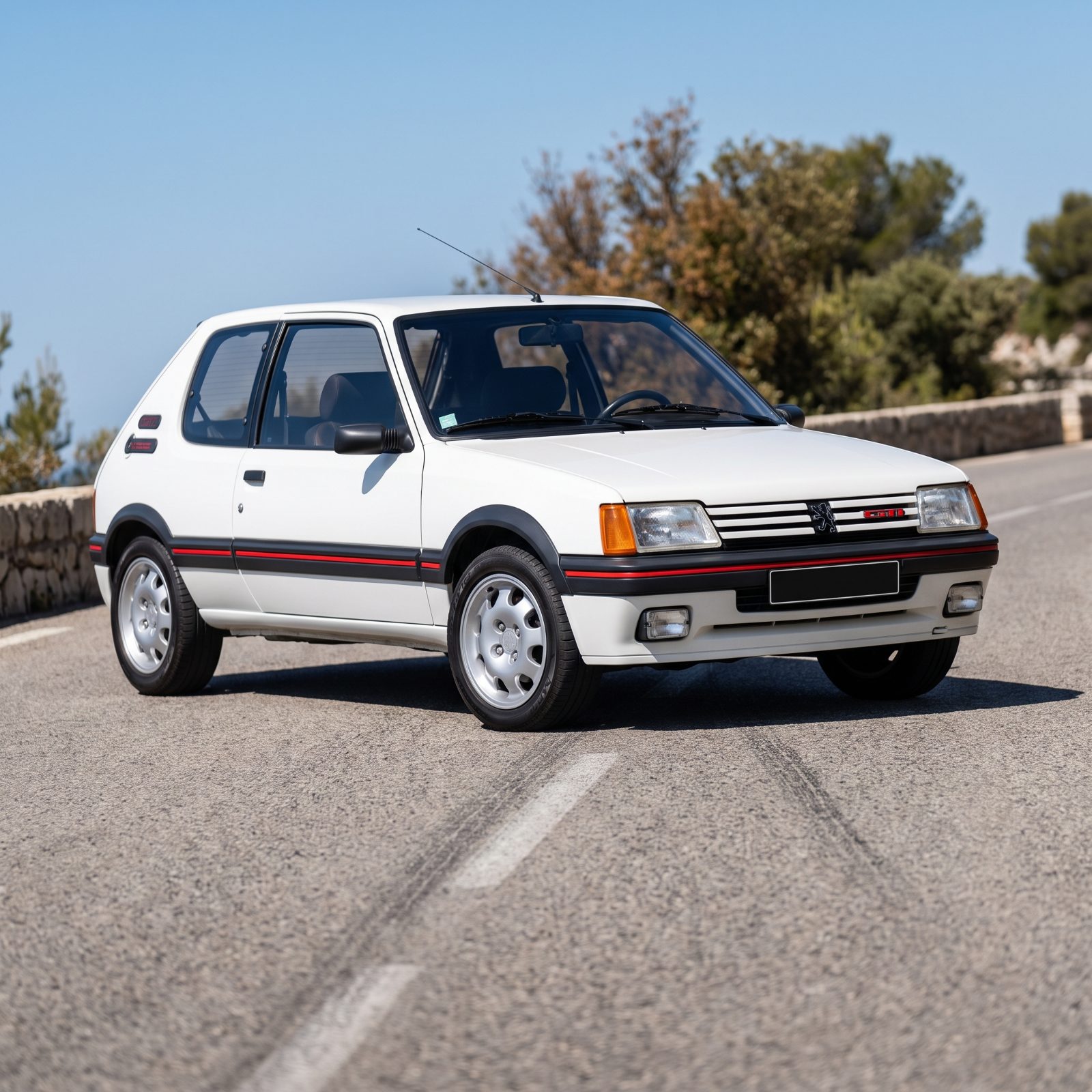 1985 Peugeot 205 GTI: Tiny Details on a Perfectly Plain Form