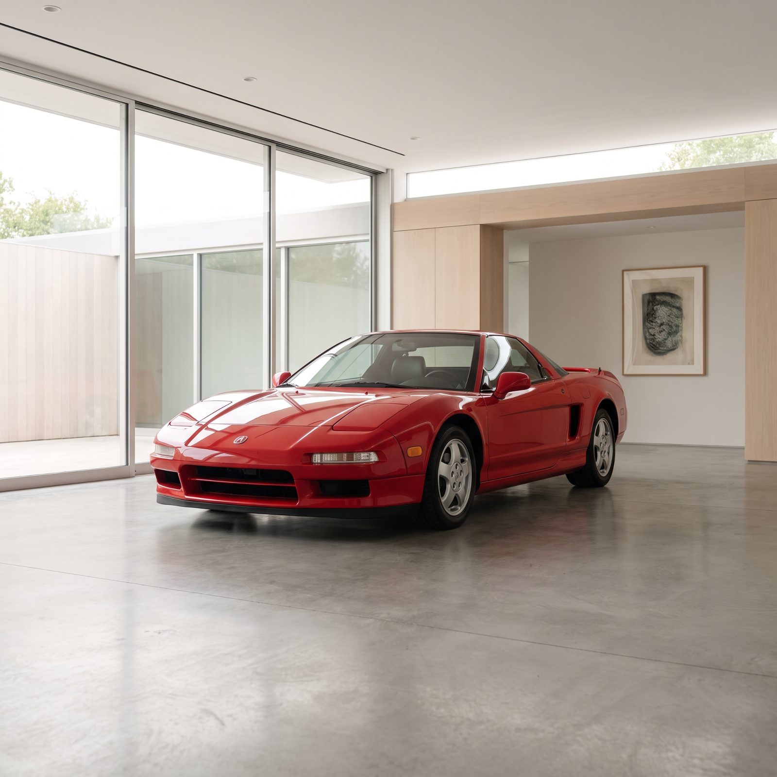 1991 Acura NSX: An Exotic Shape Without Visual Clutter