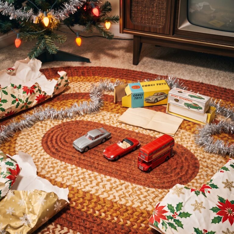 30 Toy Cars Every Boy Found Under the Tree in 1965