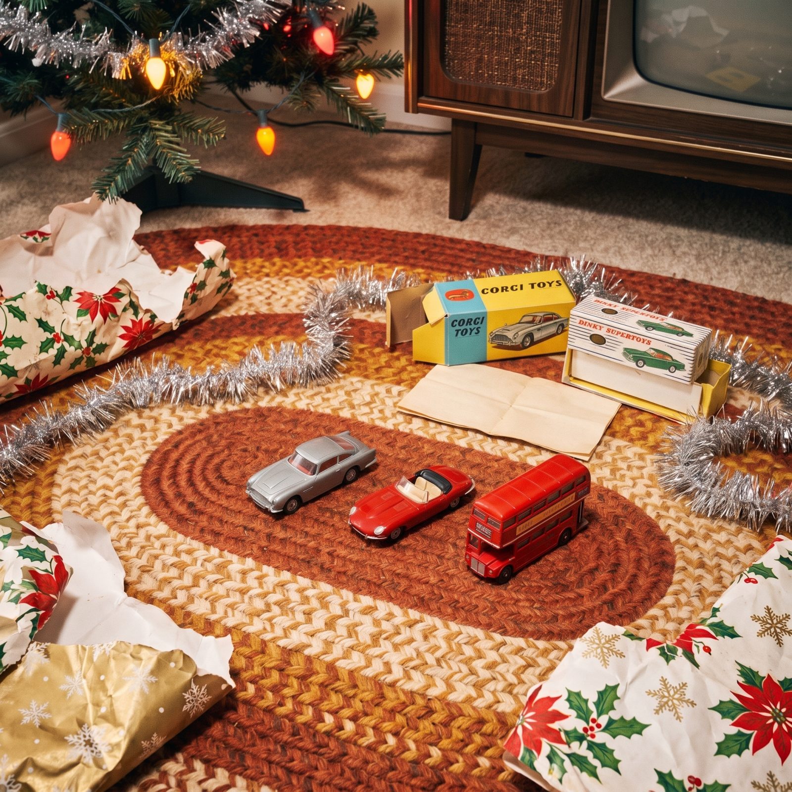 30 Toy Cars Every Boy Found Under the Tree in 1965