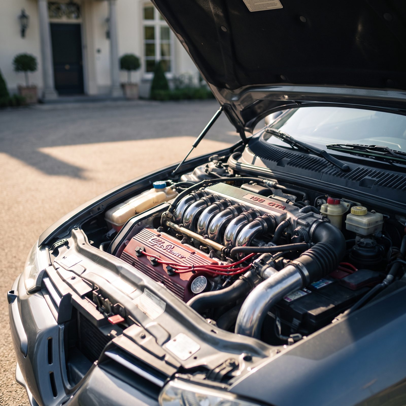 Alfa Romeo 156 GTA: The Busso Intake Runners You Can See From the Driveway