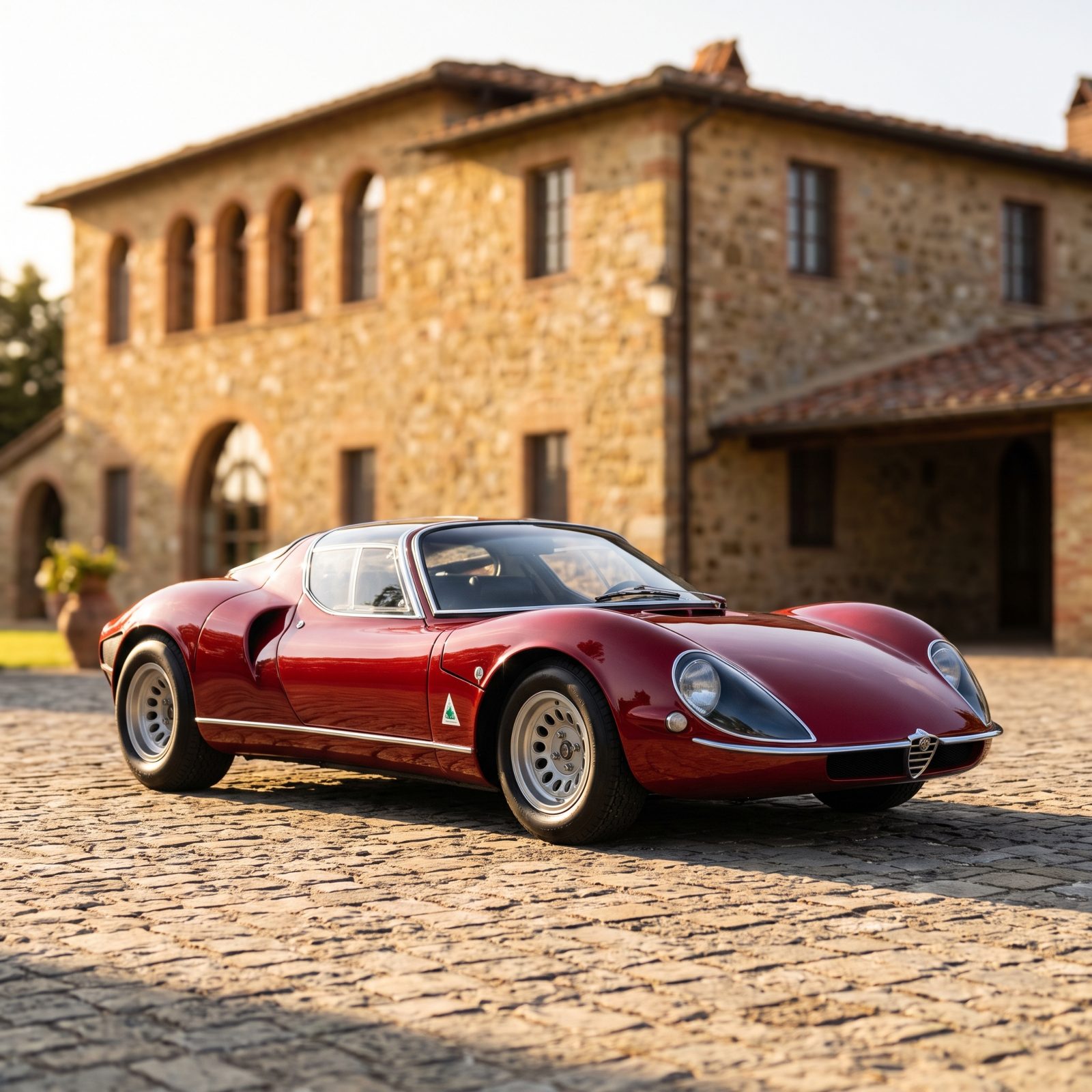 Alfa Romeo 33 Stradale: Delicate Skin Over a Race Car's Bones