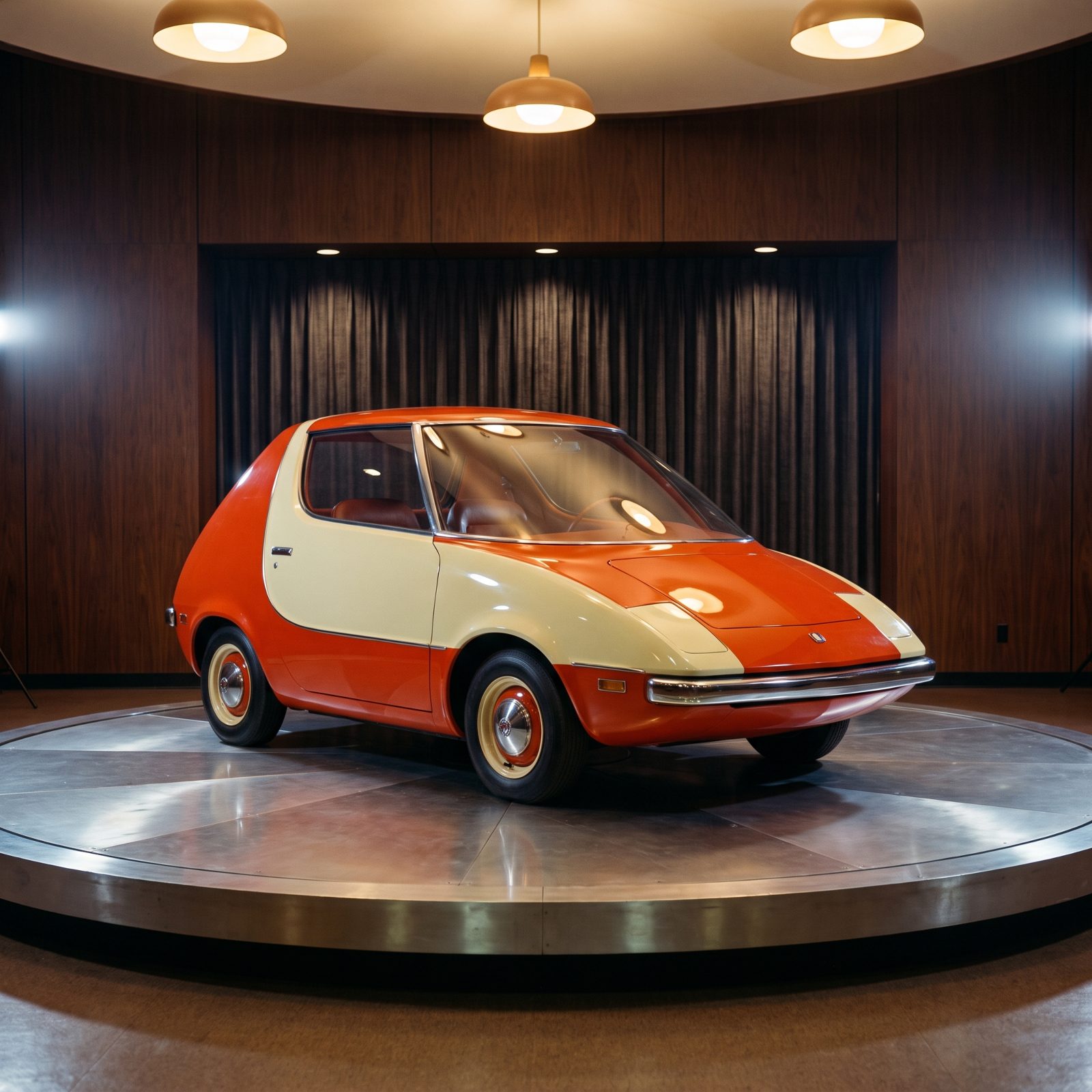 AMC Amitron: The Tiny 1960s Electric Car That Fed Its Own Batteries Back