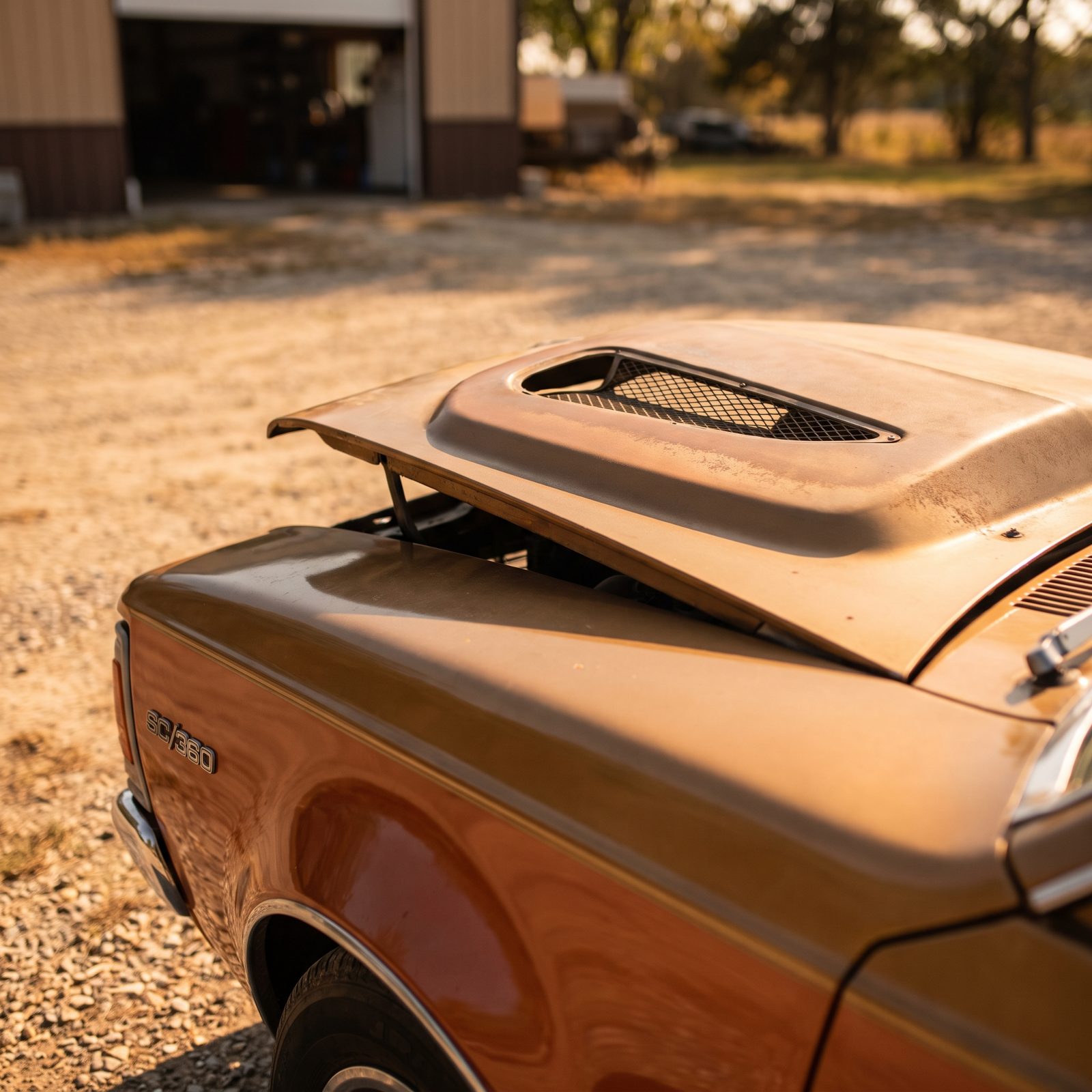 AMC Hornet SC/360: The Functional Hood Scoop