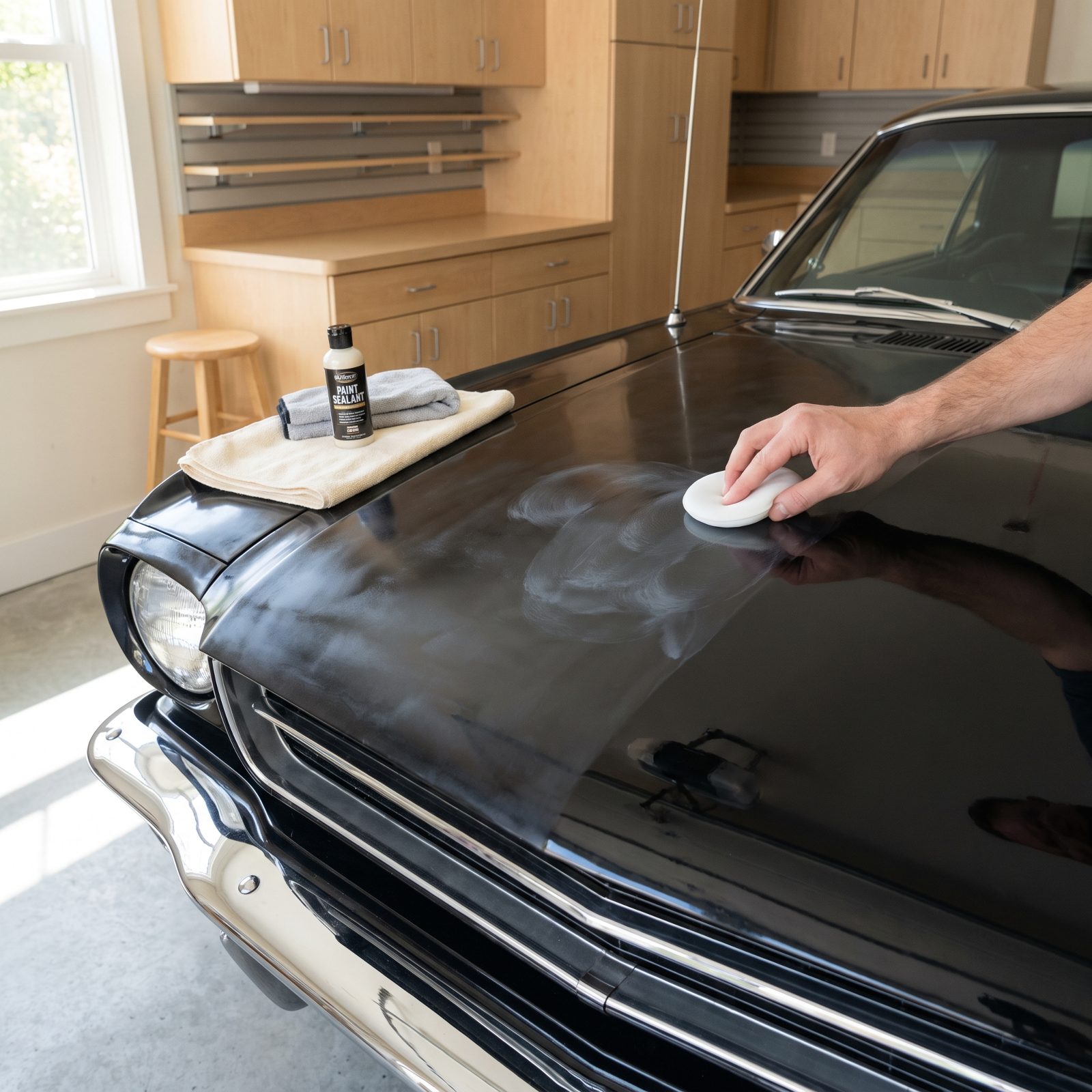 Apply Paint Sealant and Protect Chrome From Surface Rust