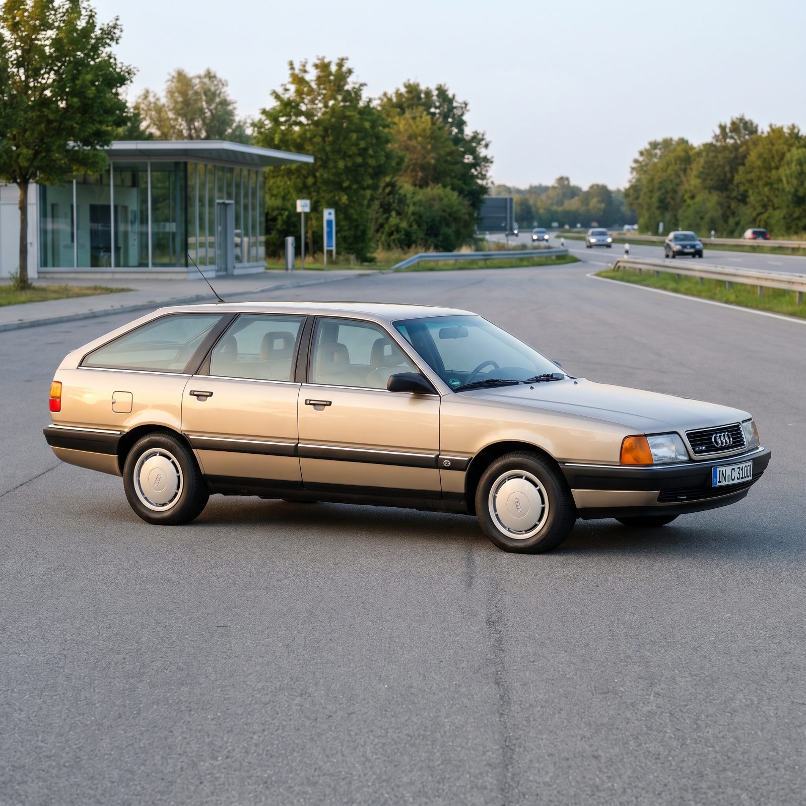 Audi 100 Avant C3, Slippery Aerodynamics Hiding a Wagon