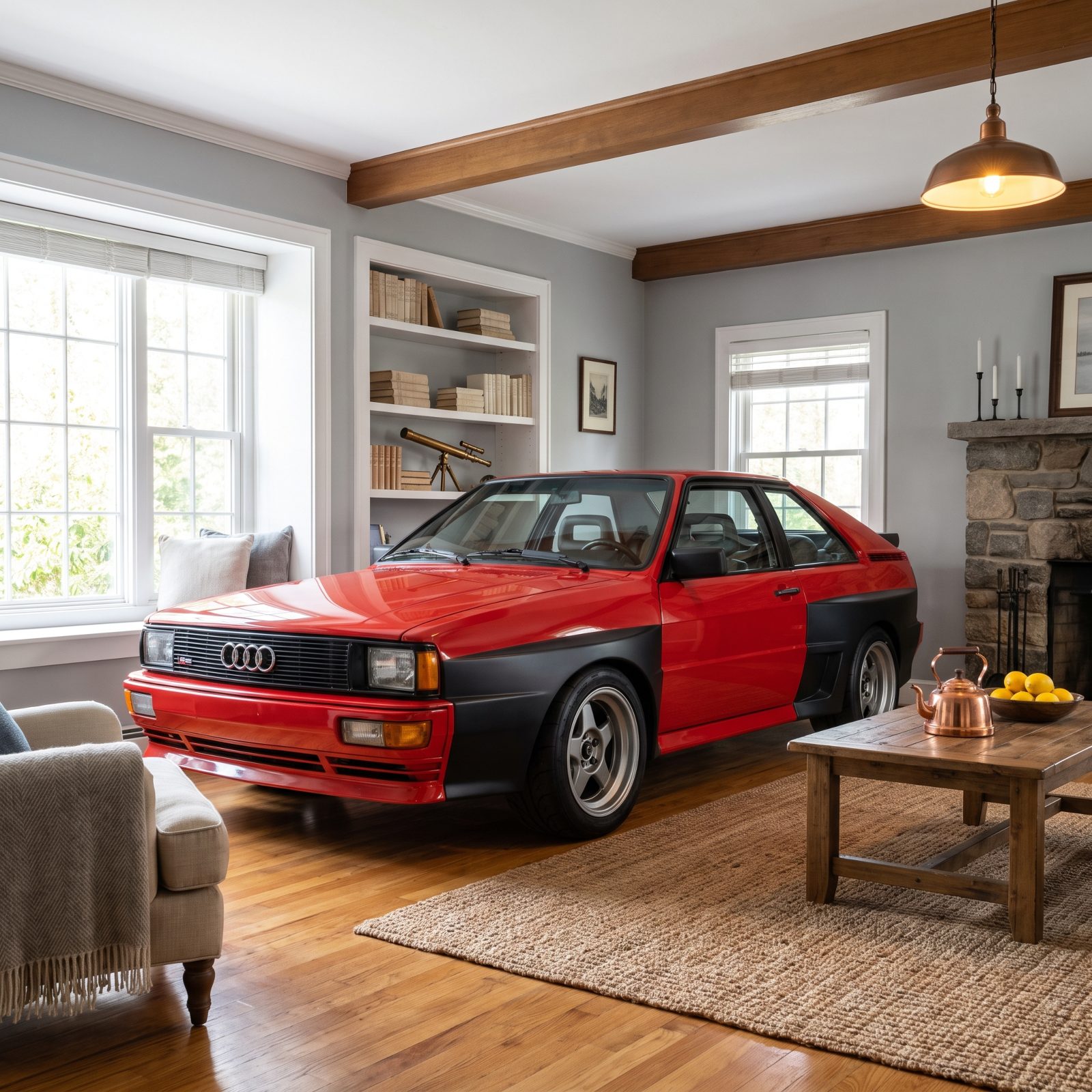 Audi Quattro: Box Flares That Make a Coupe Look Battle-Ready