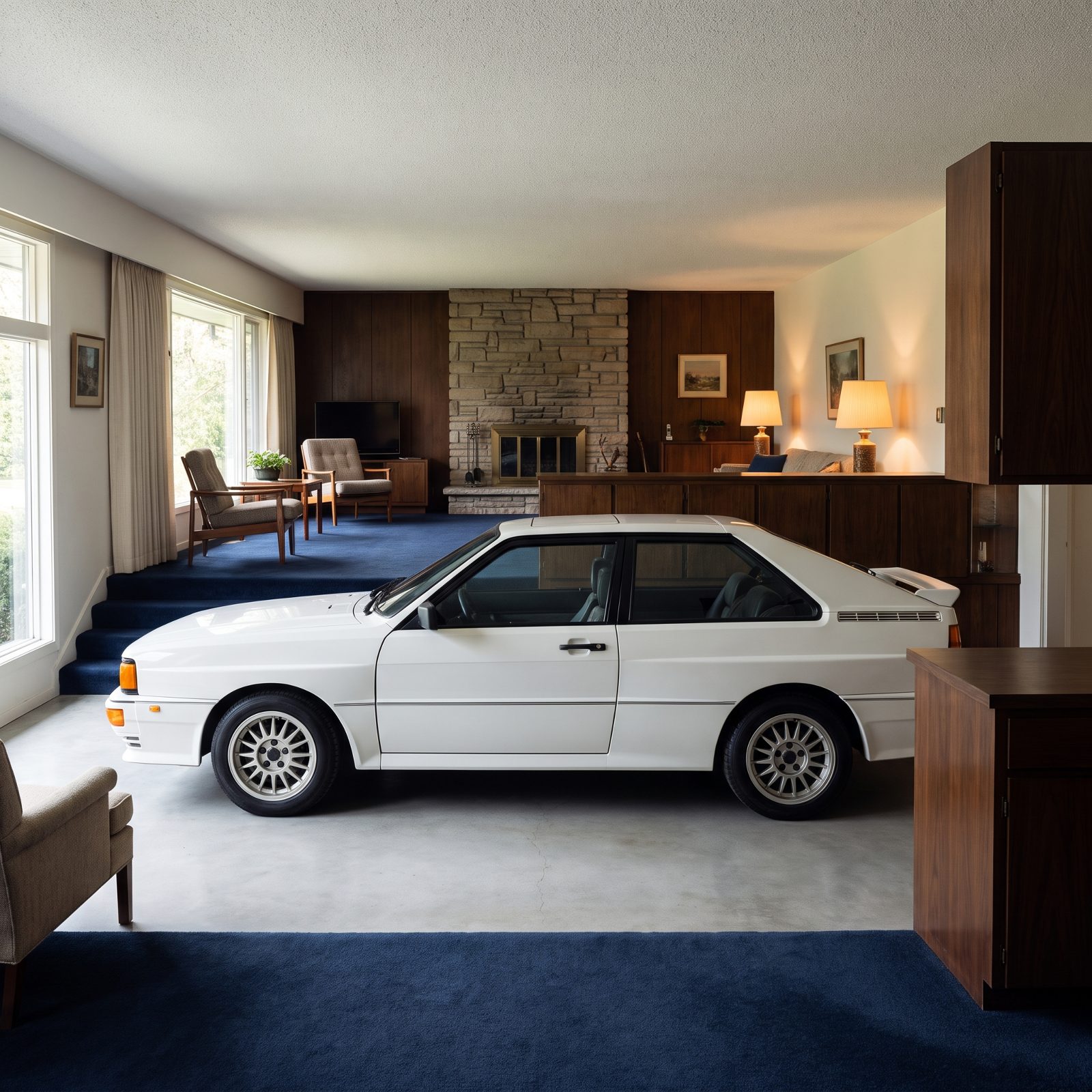 Audi Quattro: Flat Planes and a Rising Shoulder Line