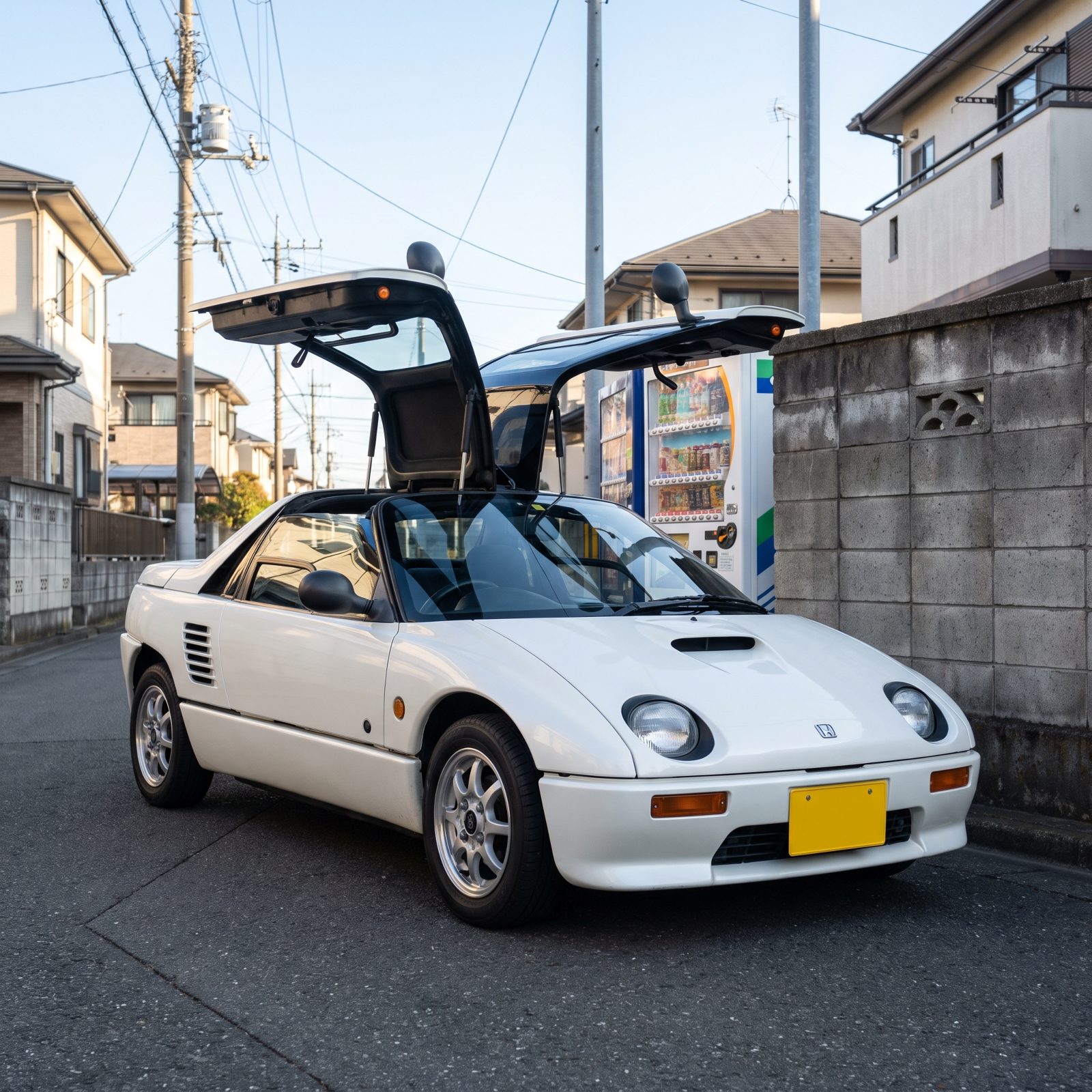 Autozam AZ-1: Gullwing Doors on a Kei Car