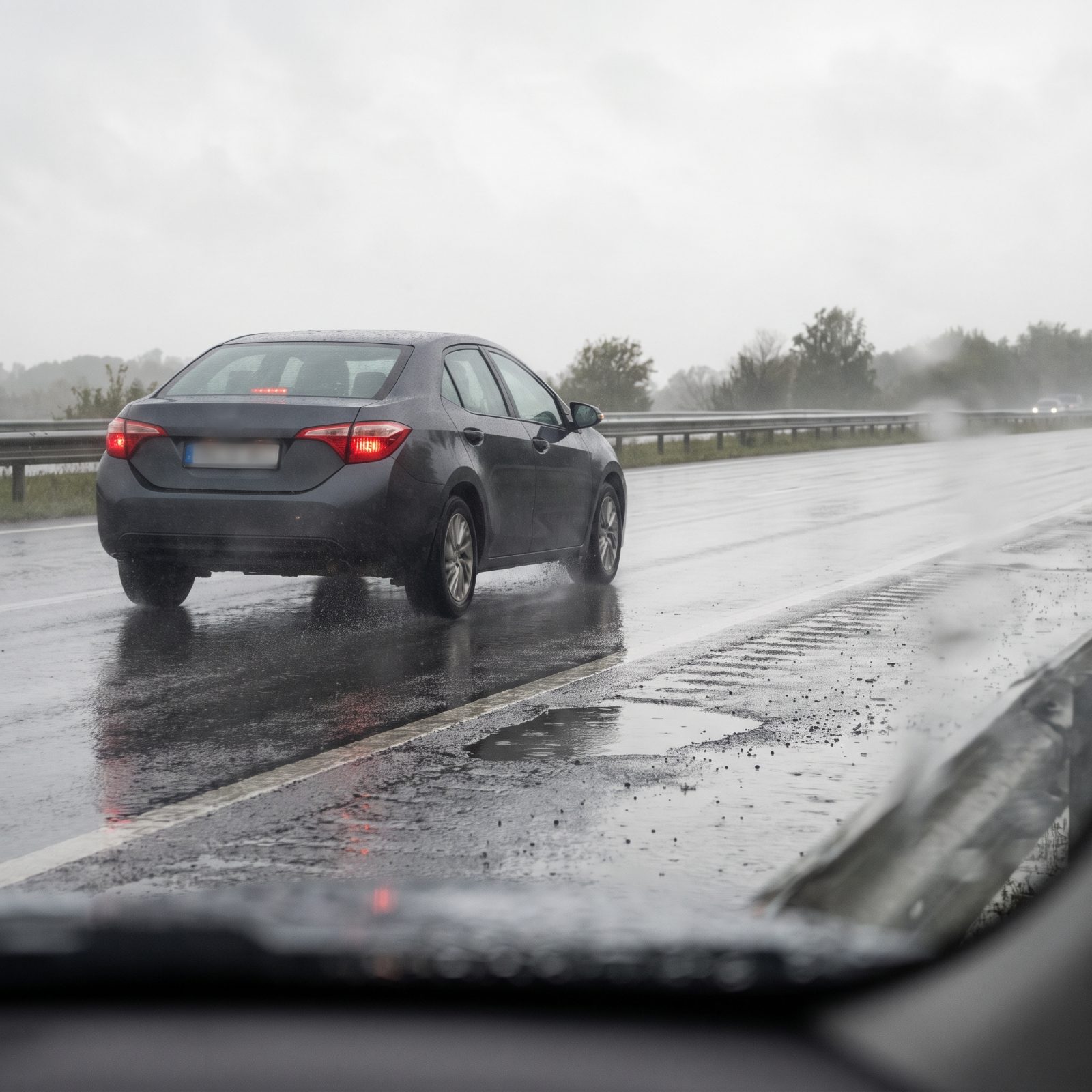 Avoiding Cruise Control on Wet Roads