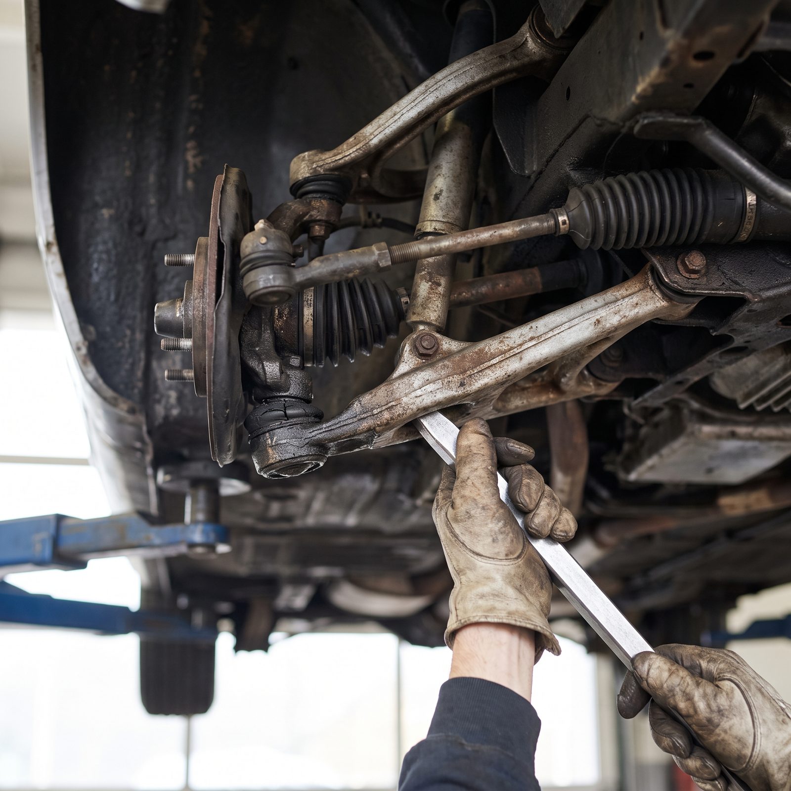 Ball Joints and Tie-Rod Ends With Play You Can Feel By Hand