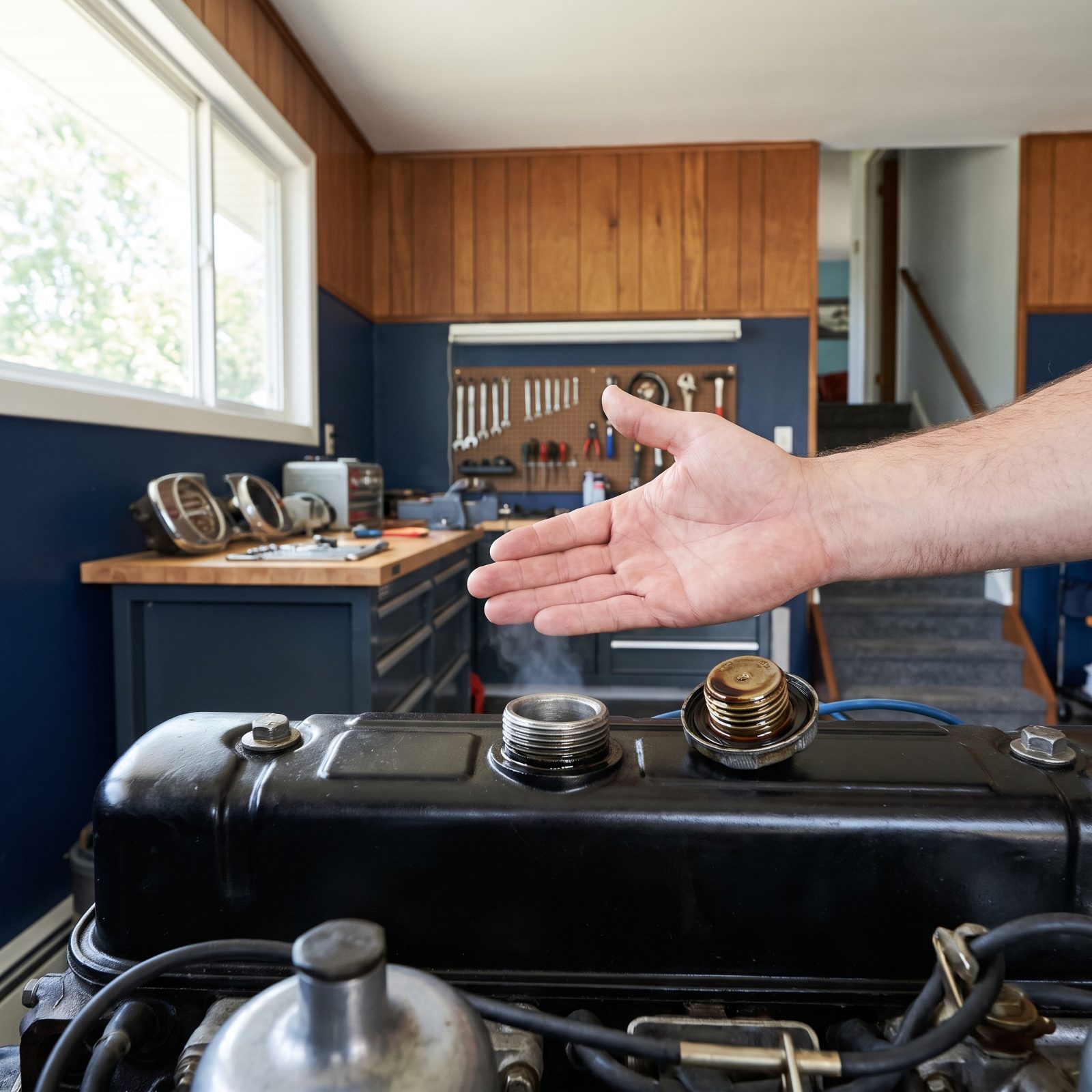 Blow-By Puffing Out of the Oil-Filler Opening