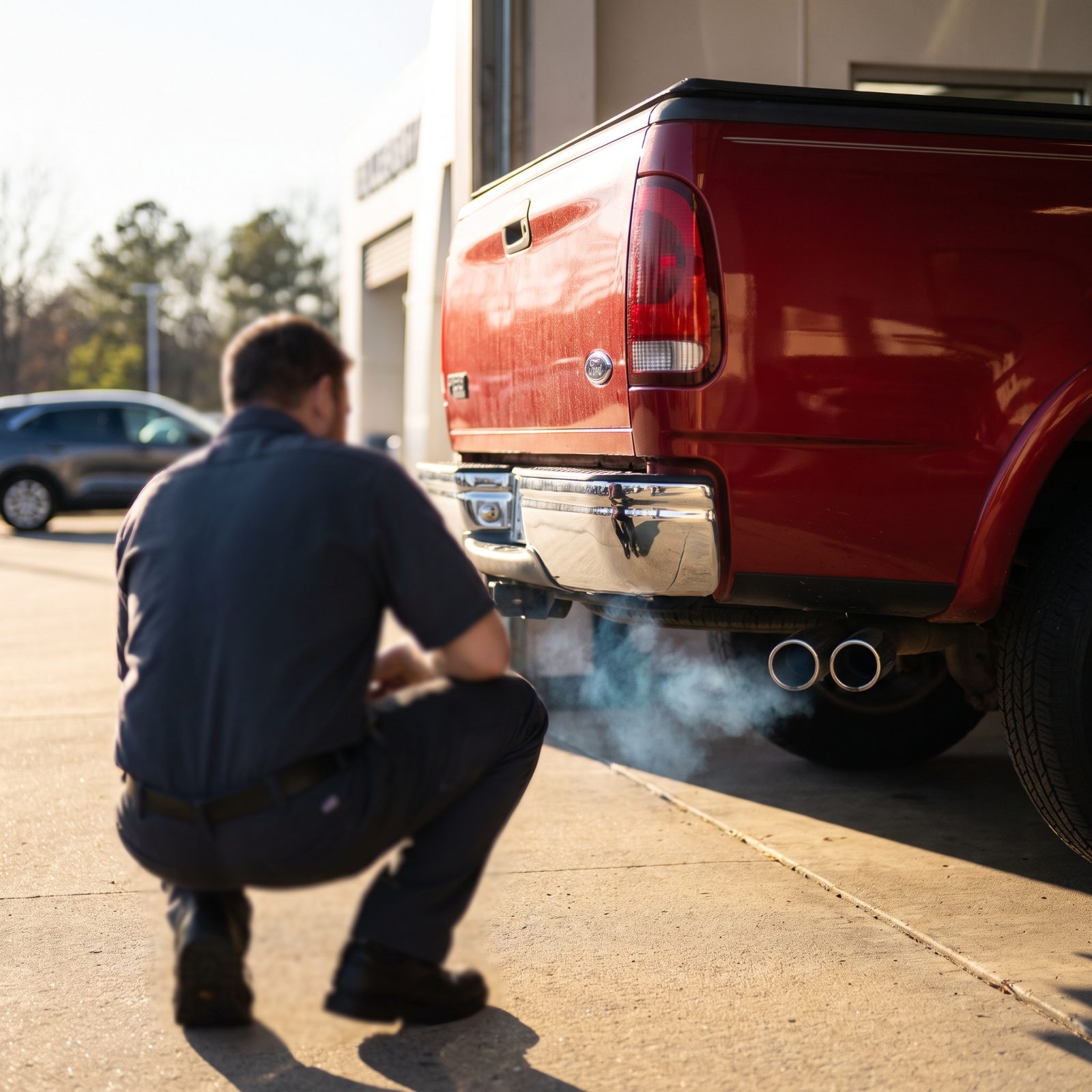 Blue, White, or Black Smoke From the Exhaust