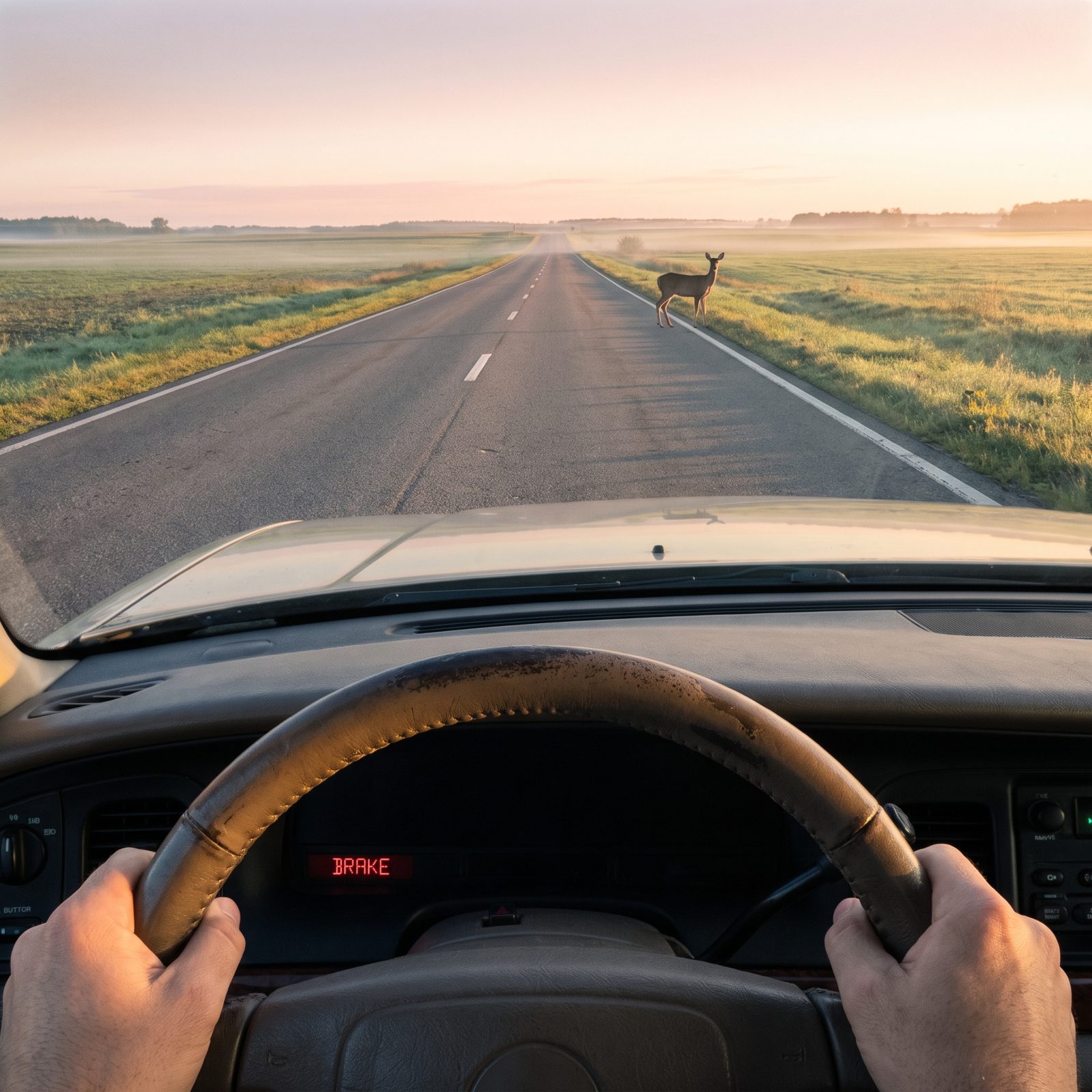 Brake in a Straight Line Rather Than Swerving for an Animal