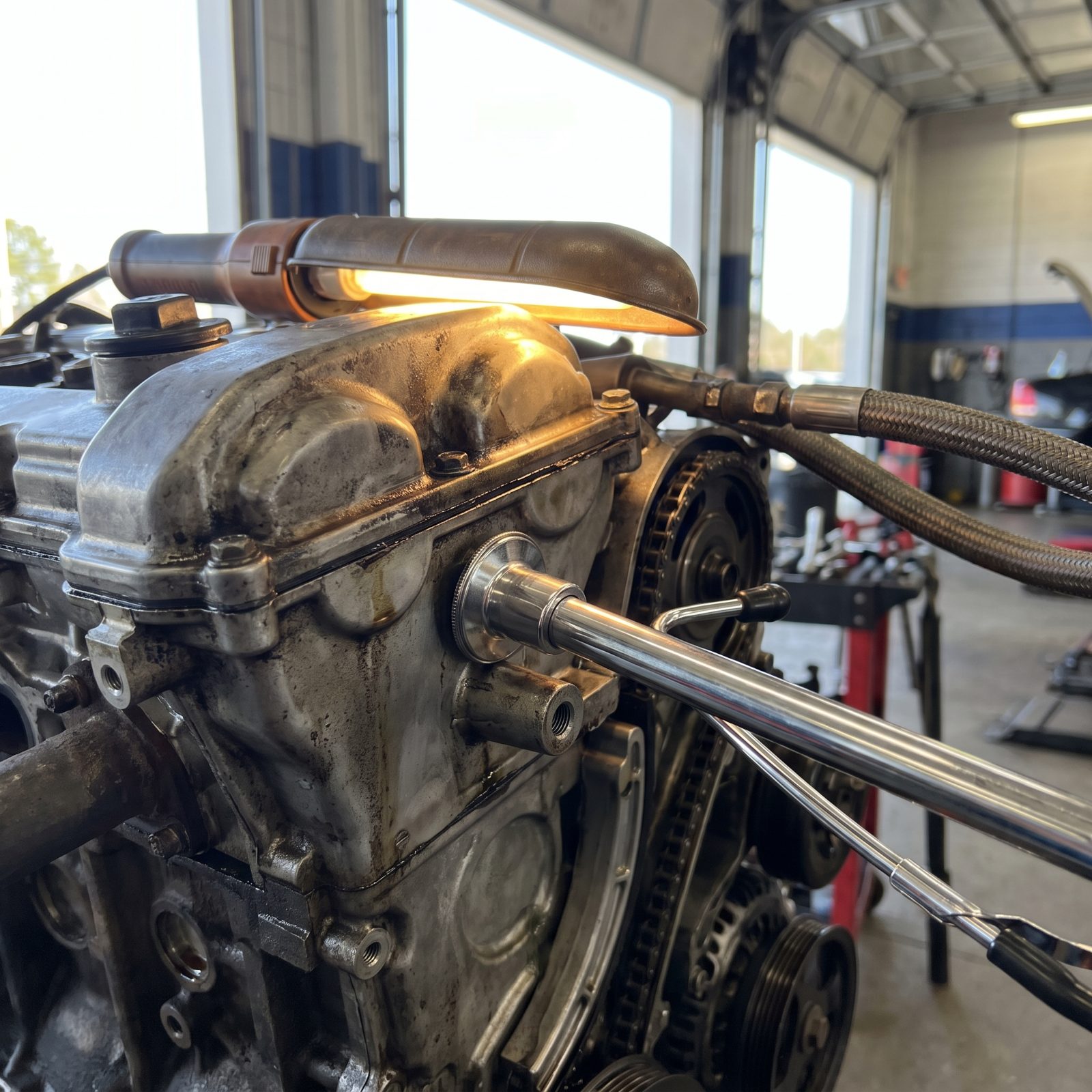 The Brief Rattle of a Dry Timing Chain