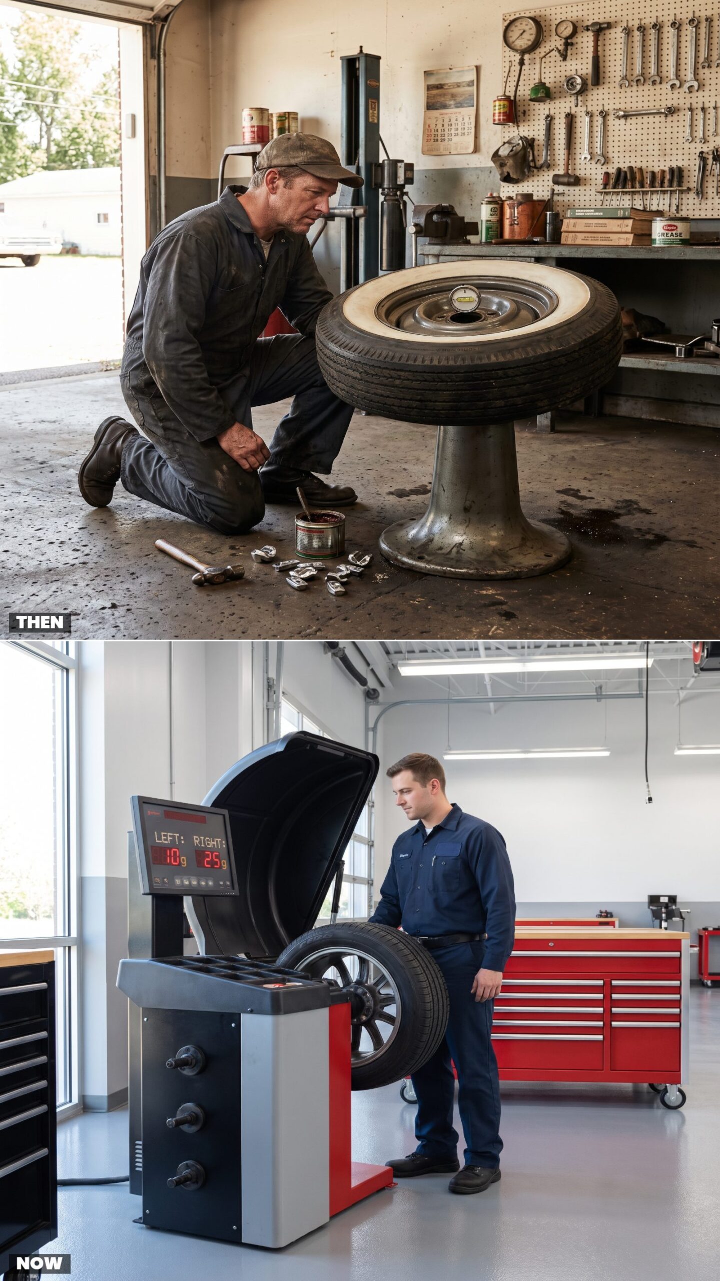 Bubble Wheel Balancers vs. Computerized Tire Machines
