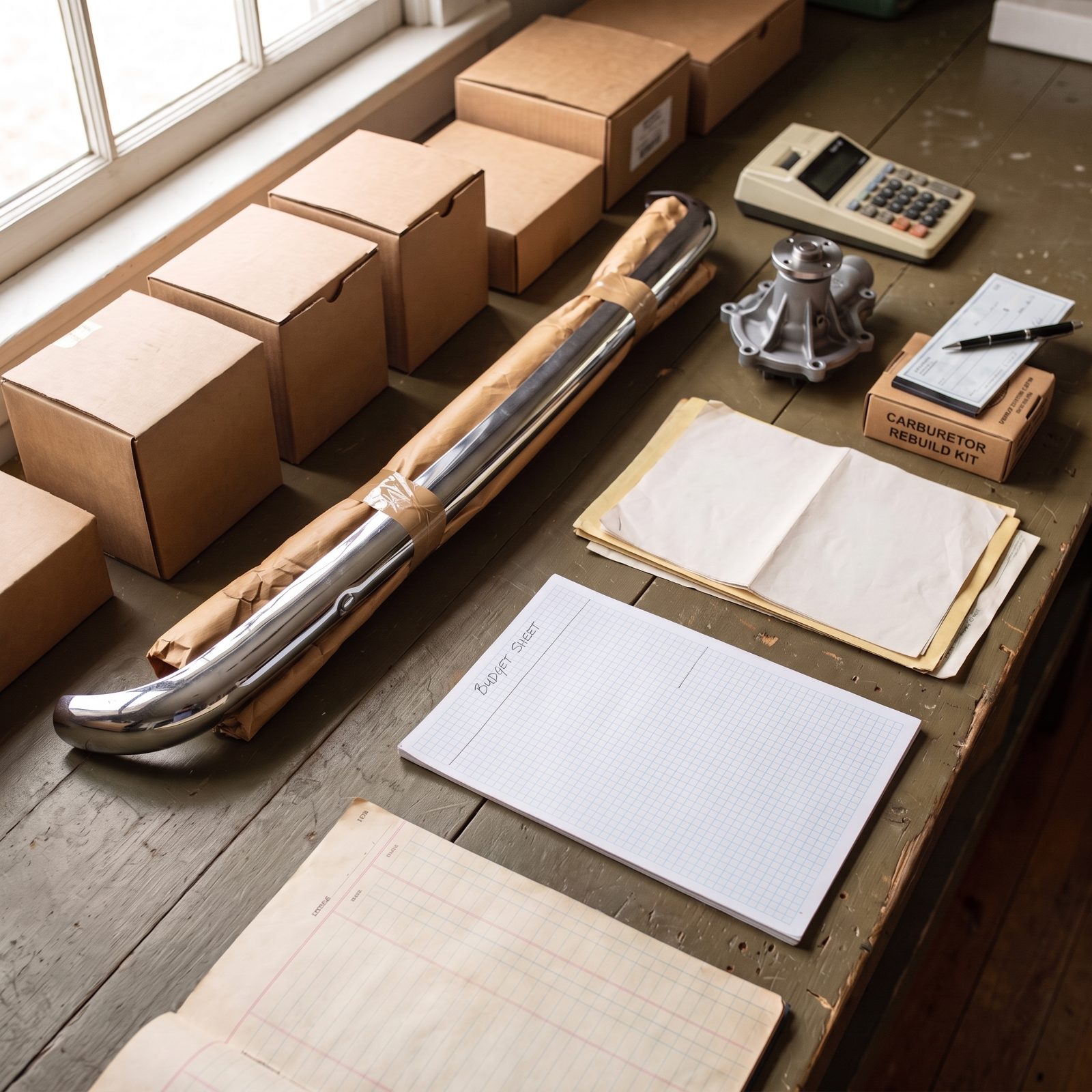 Budgeting for Parts While Forgetting Outside Labor and a Contingency Fund