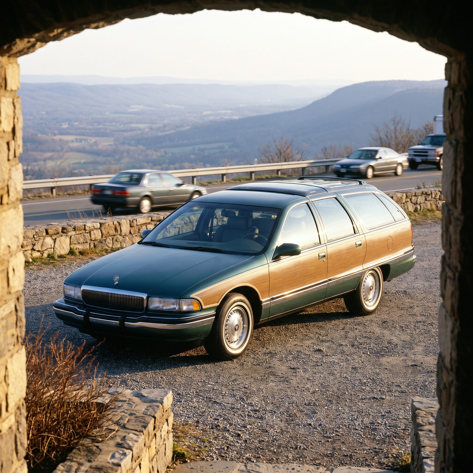 Buick Roadmaster Estate, LT1 Power Behind Fake Wood