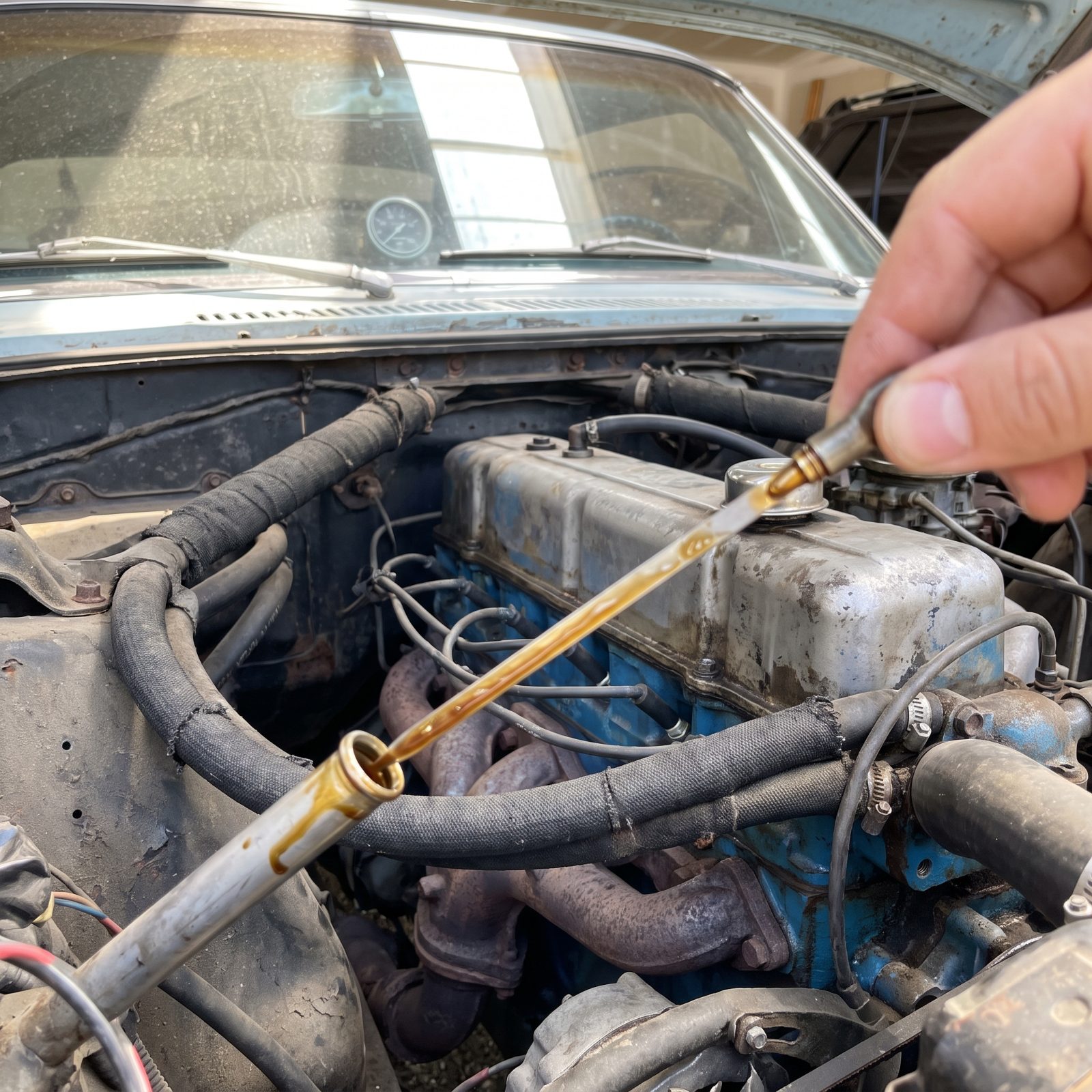 Build Oil Pressure Before the First Start After Long Storage