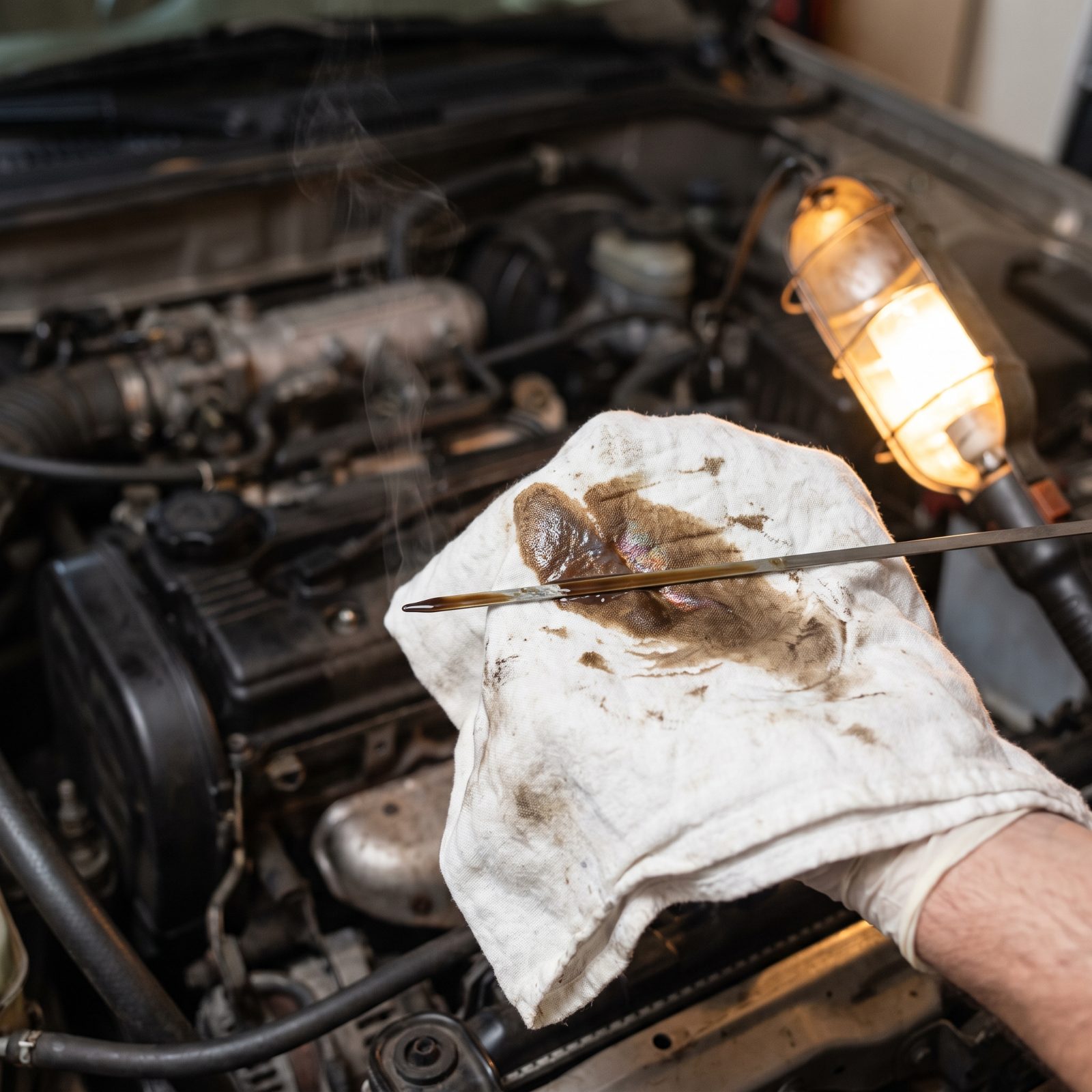 The Burnt Smell of Overheated Oil