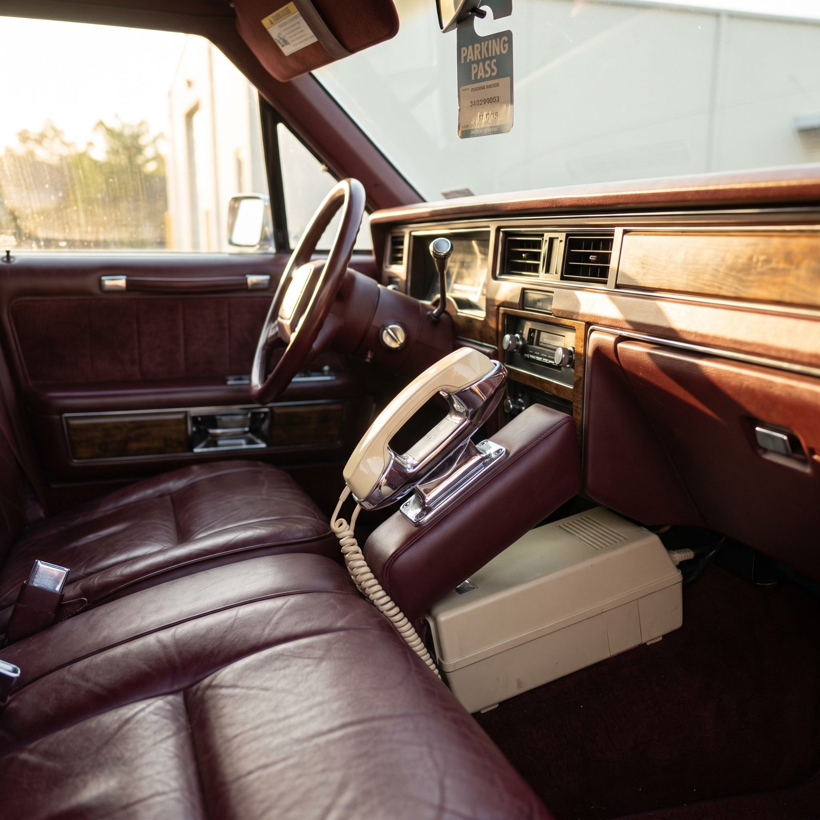 Car Phones Bolted to the Center Console
