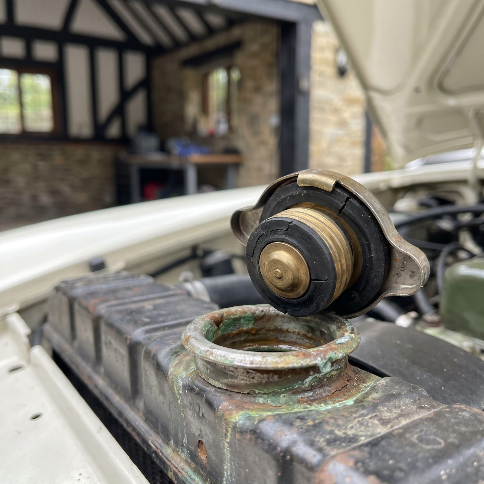 Check the Radiator Cap Seal and Filler Neck for Lost Pressure