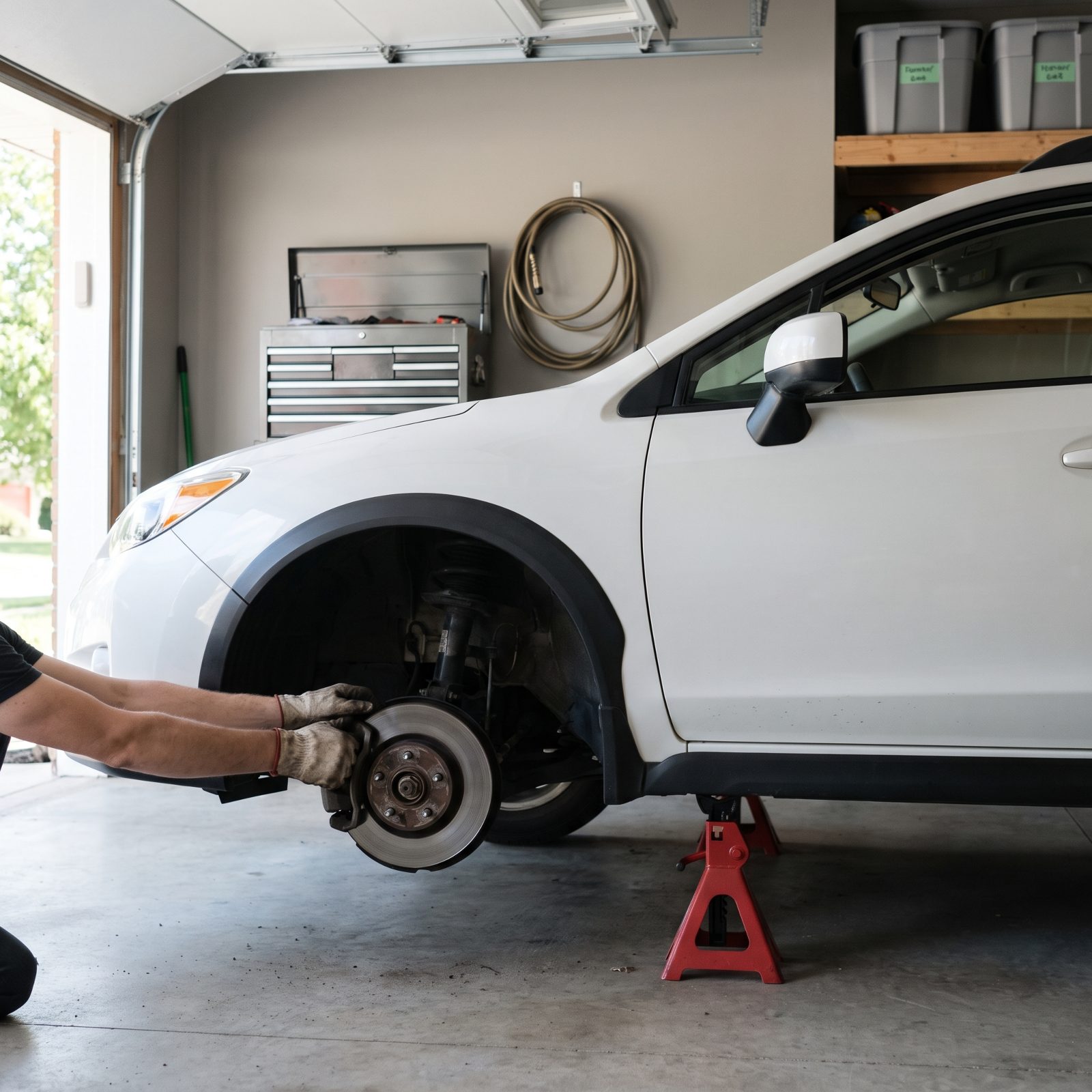 Check Each Wheel Bearing for Play or Growling