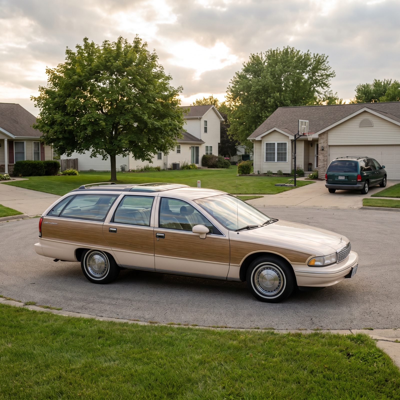 Chevrolet Caprice Estate 1991, Rounded Full-Size Excess