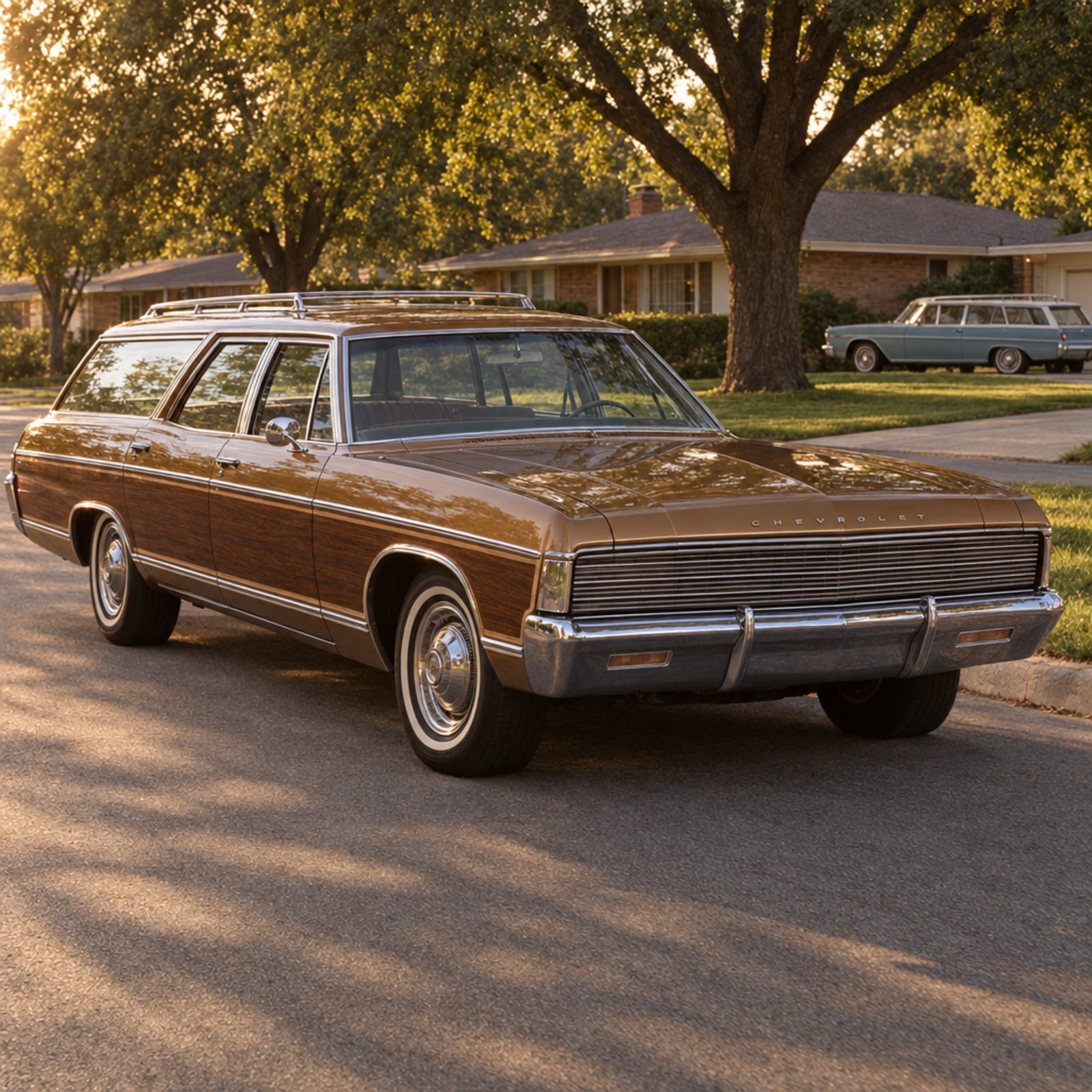 Chevrolet Kingswood Estate 1969, Hideaway Headlights and Vast Bodywork