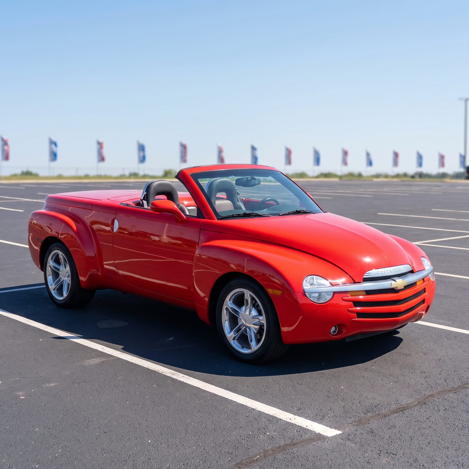 Chevrolet SSR: Retro Hot Rod Pickup, Payload of a Wheelbarrow
