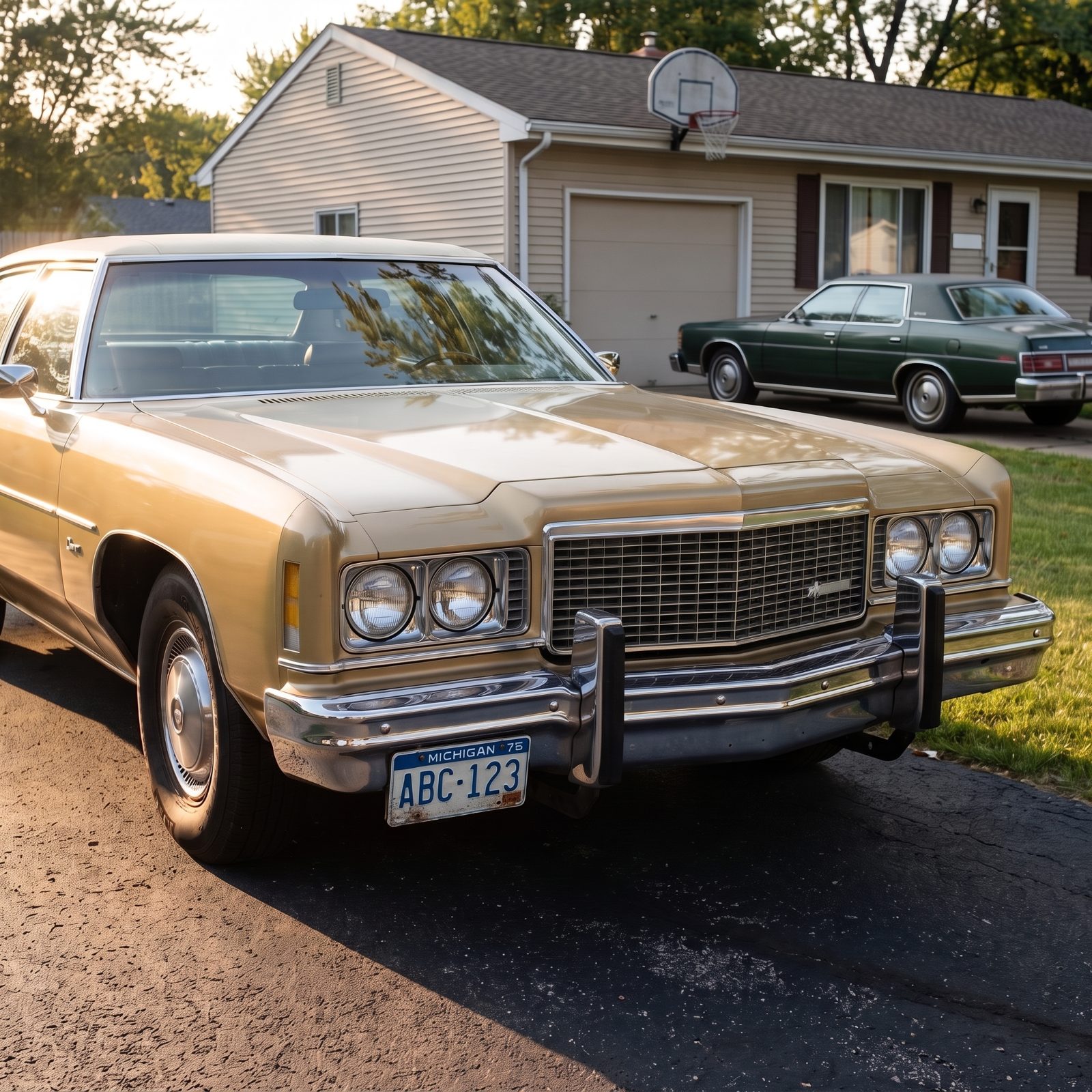 Chrome Bumpers That Stood Off the Body Like a Prizefighter's Jaw