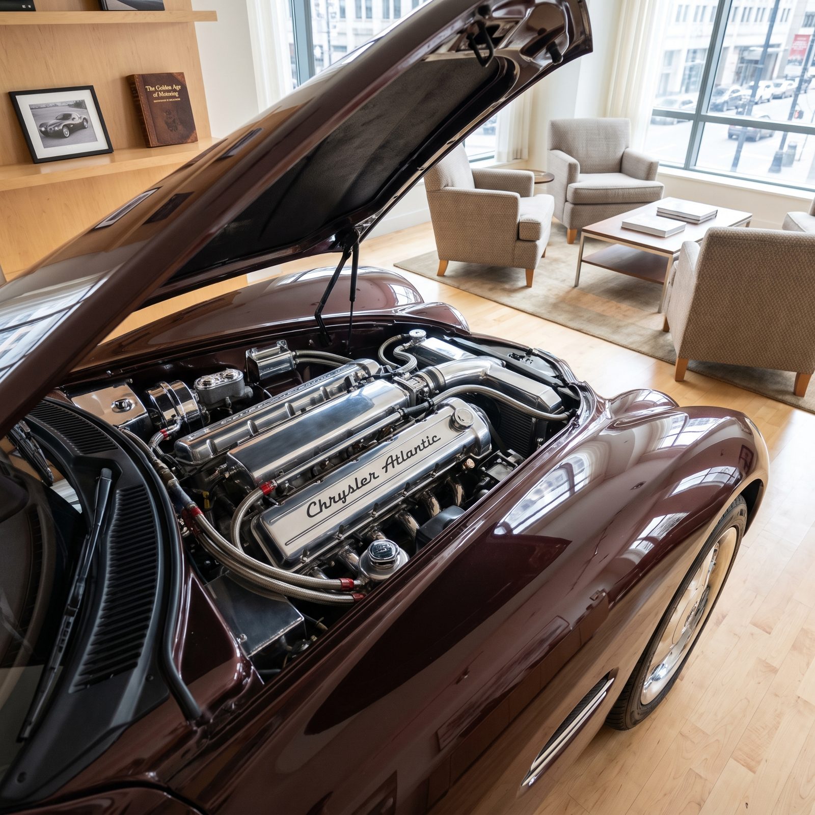 Chrysler Atlantic: The Art Deco Coupe Powered by Two Joined Neon Engines