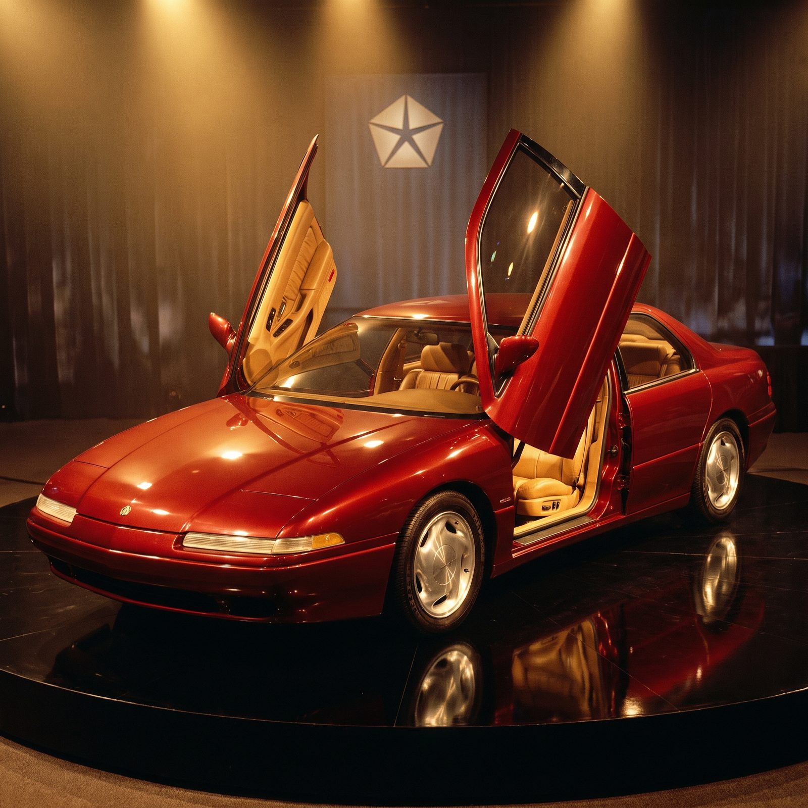Chrysler Portofino: The Lamborghini-Based Sedan With Four Scissor Doors