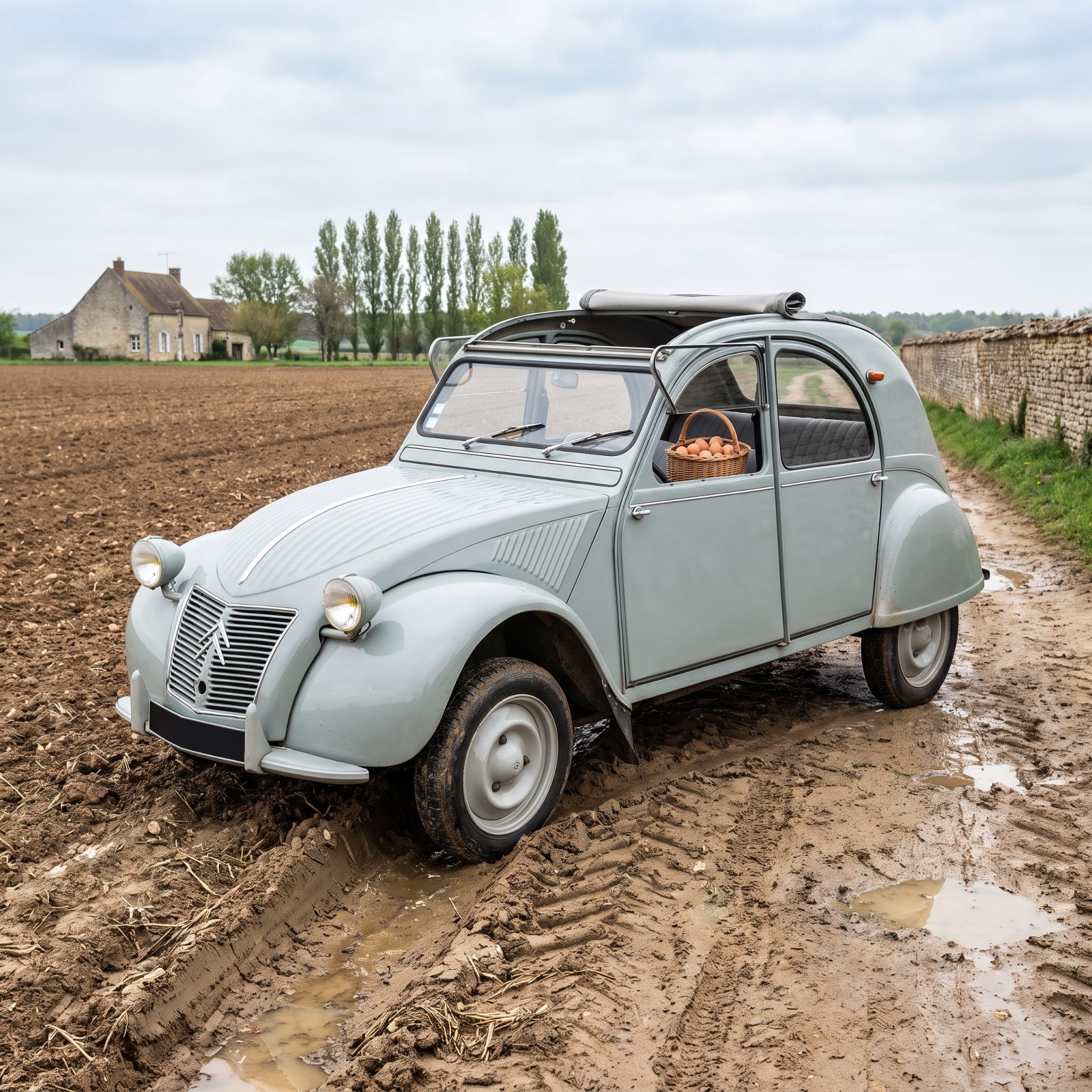 Citroën 2CV: Carrying Eggs Across Unpaved French Fields