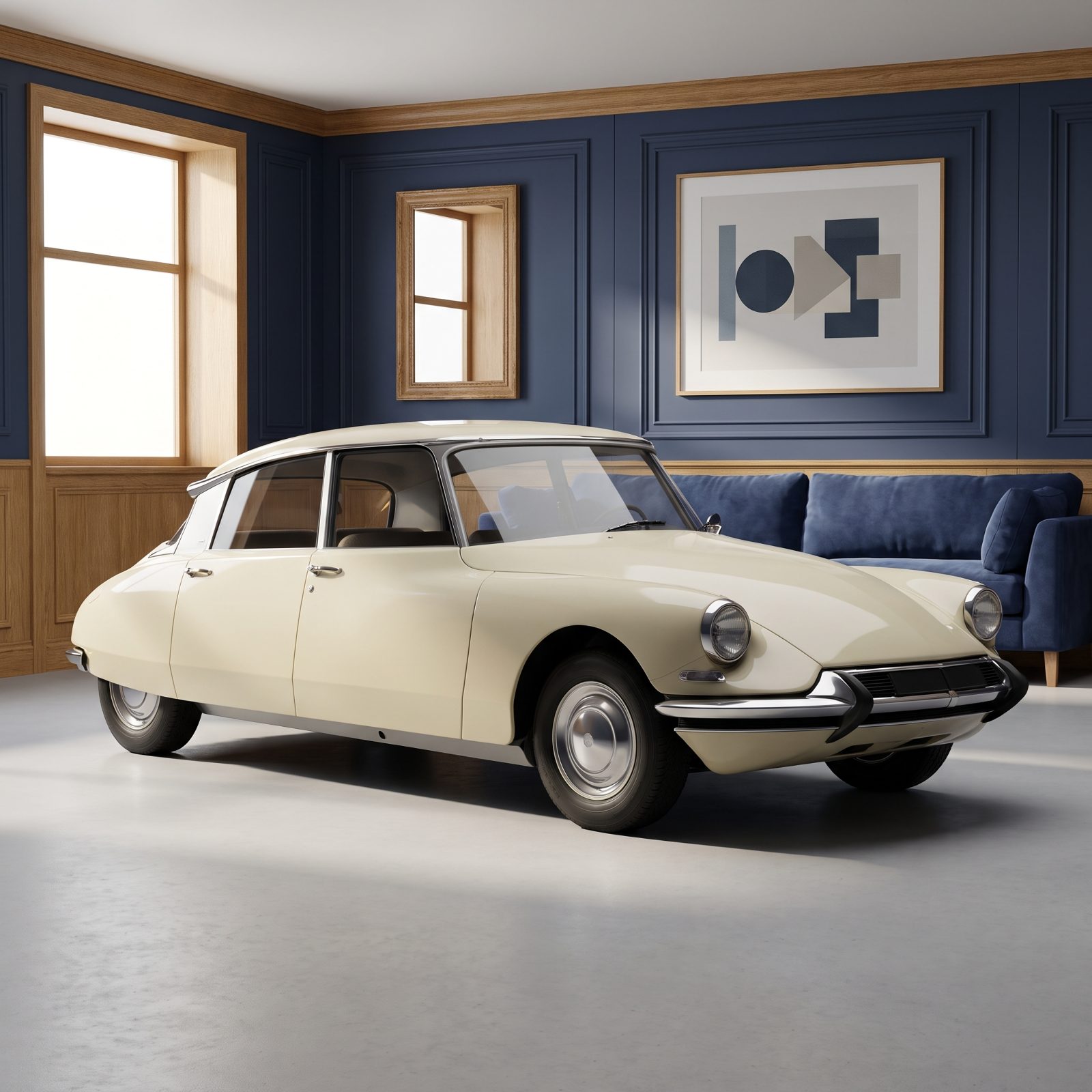 Citroën DS, Aerodynamic Form Without Sports-Car Clichés