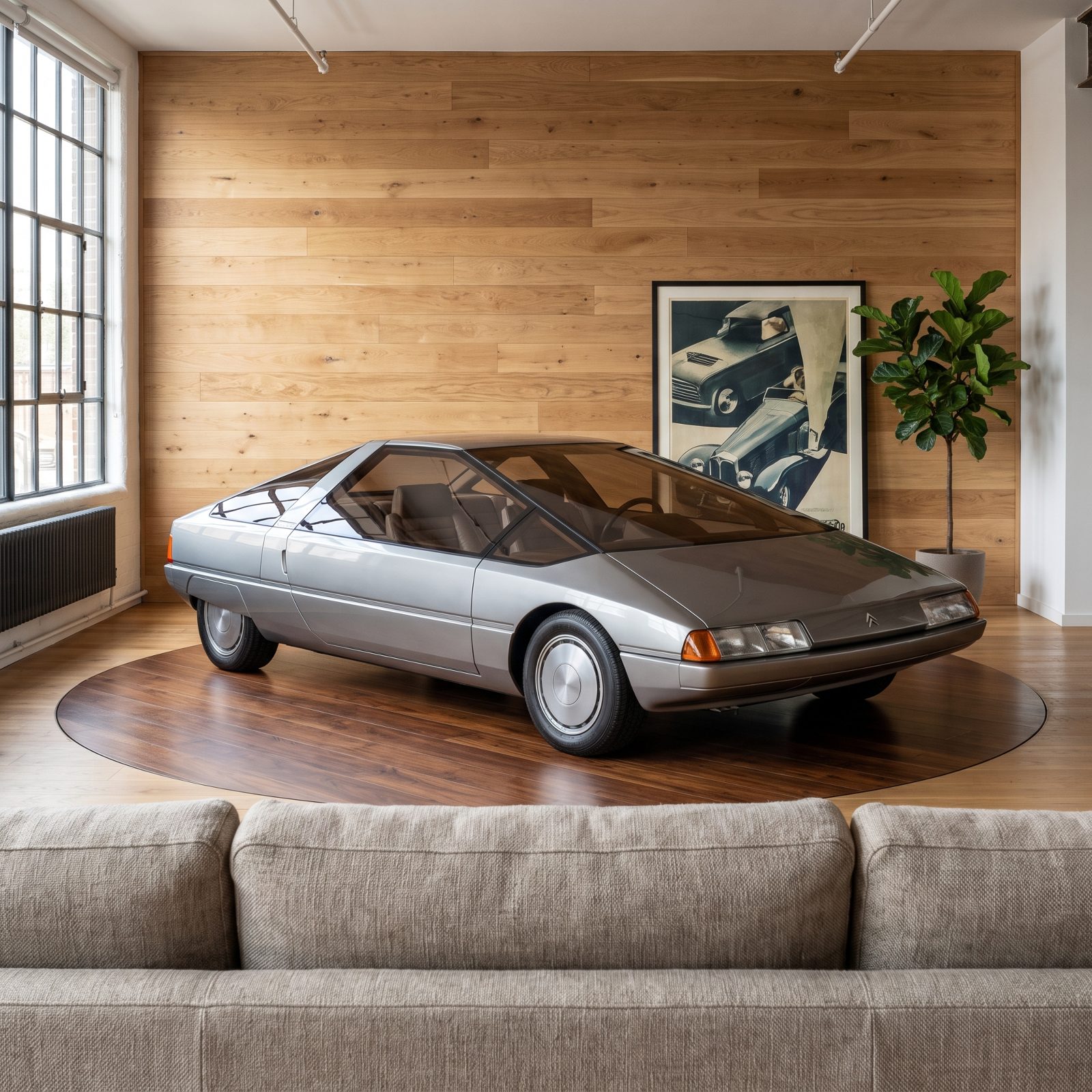 Citroën Karin: The Pyramid on Wheels With the Driver Sitting Dead Center