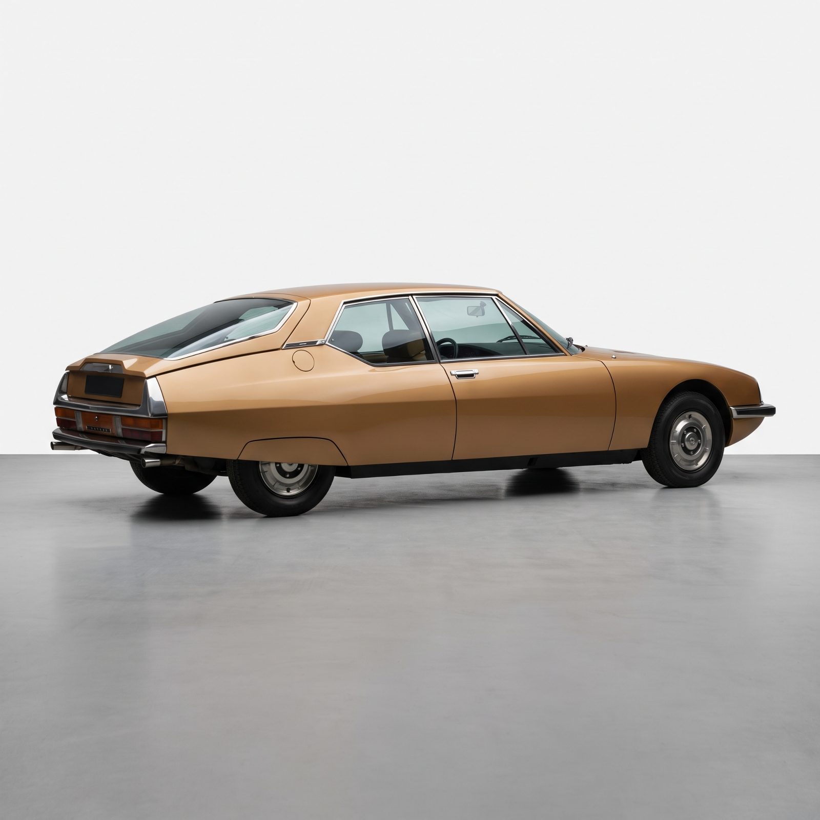 Citroën SM, A Tapered Tail and Covered Rear Wheels