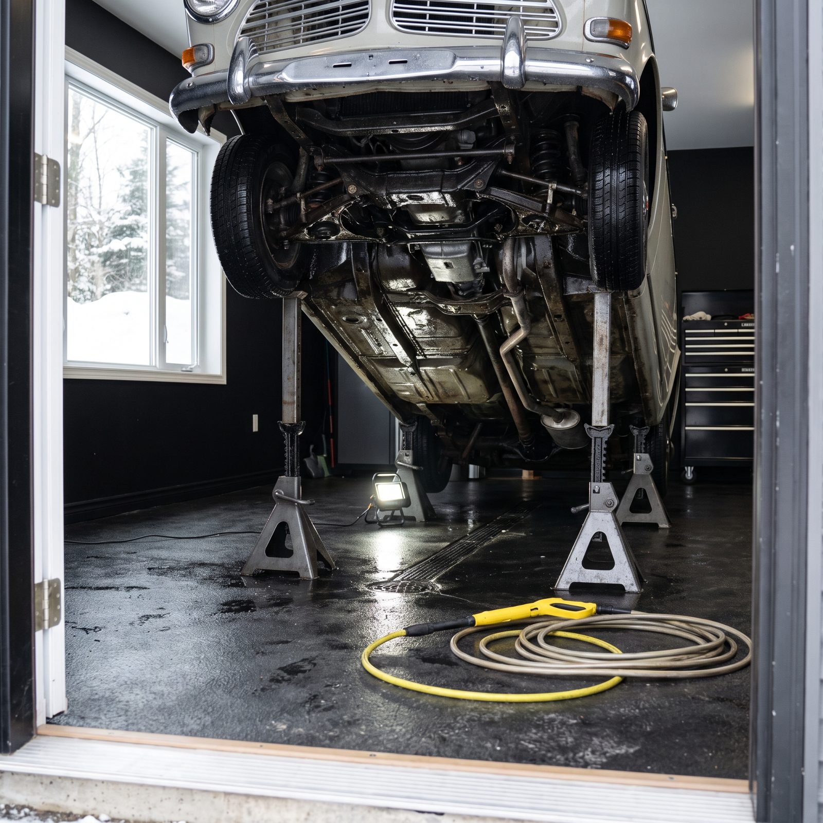 Clean the Undercarriage and Neutralize Every Trace of Road Salt