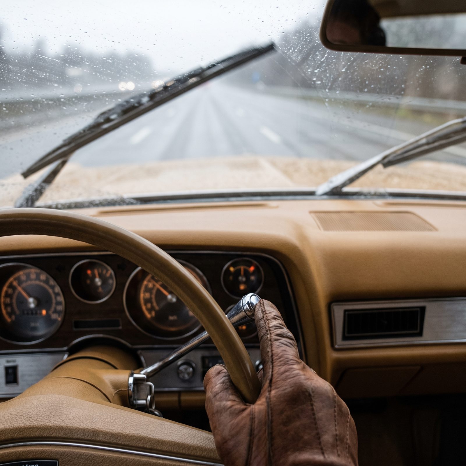 Clicking On Cruise Control in Rain and Snow