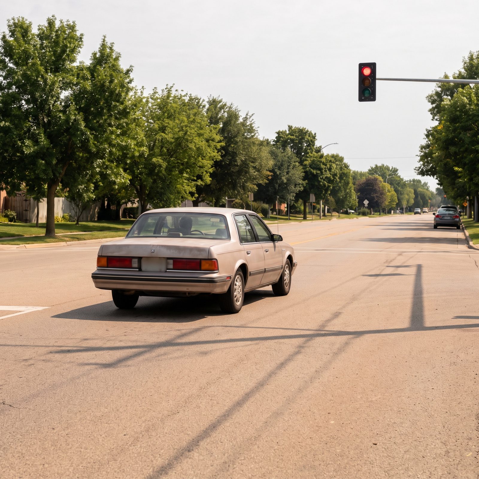 Coasting Early Toward a Red Light