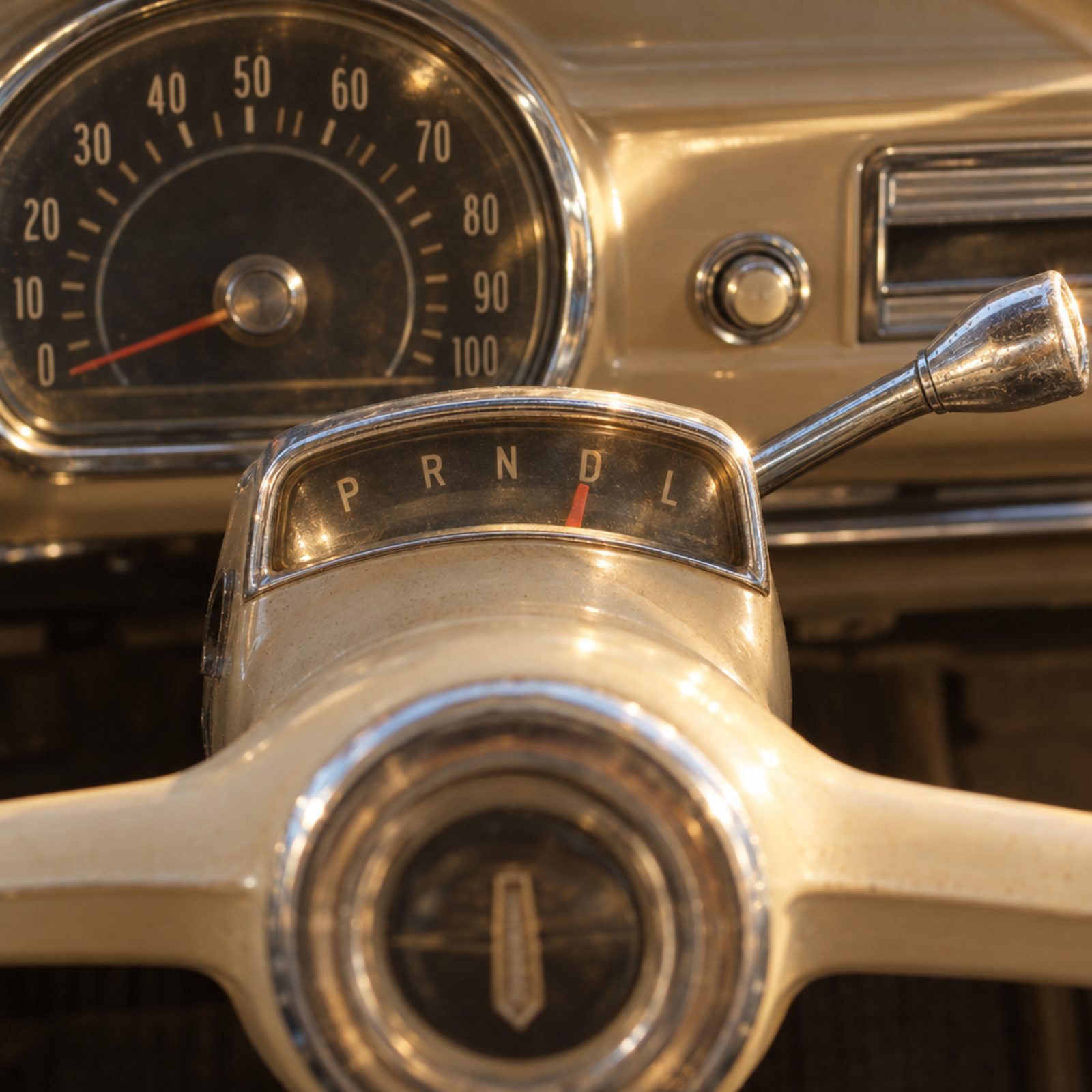 A Column-Mounted Automatic Gear Indicator