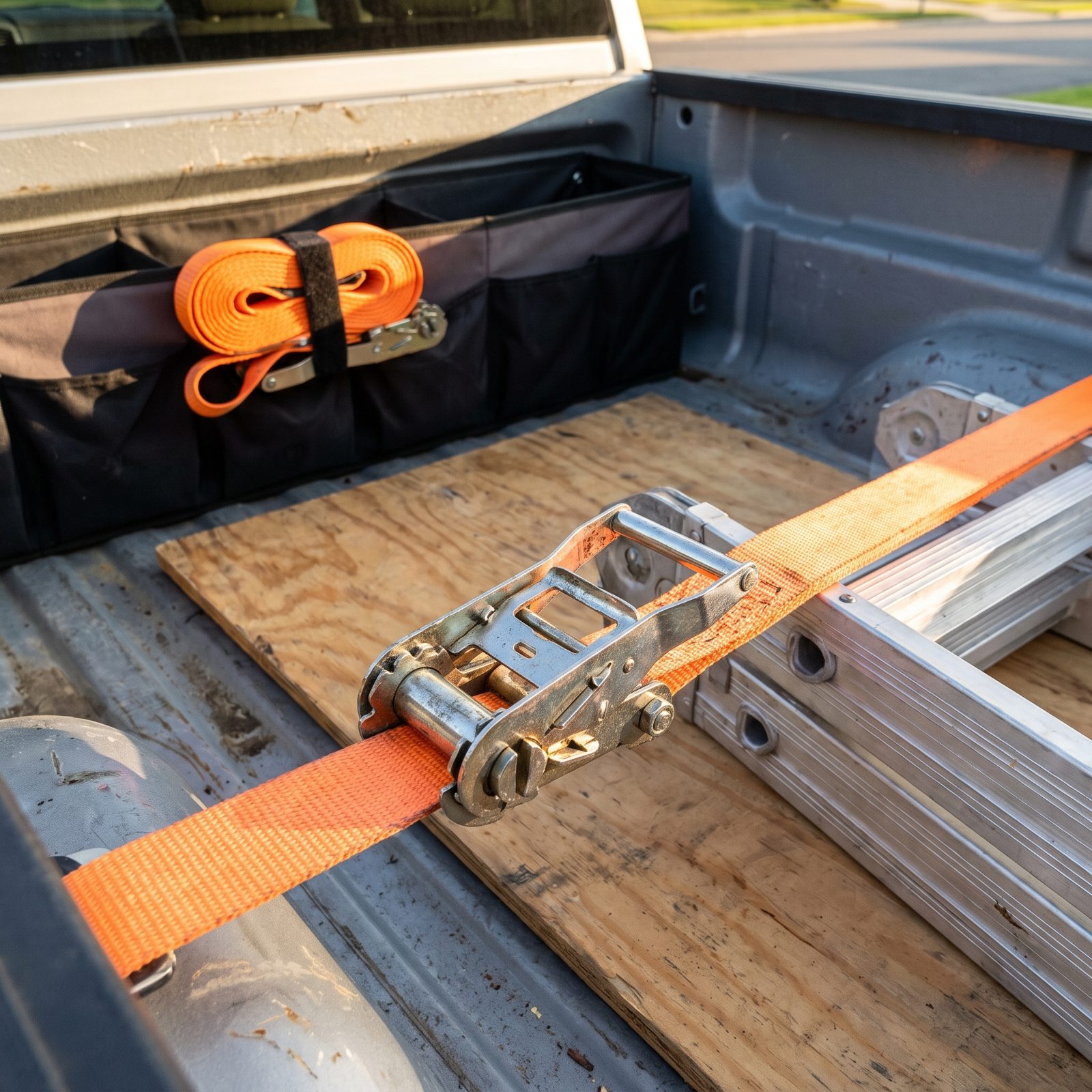 Compact Ratchet Straps for Unexpected Cargo