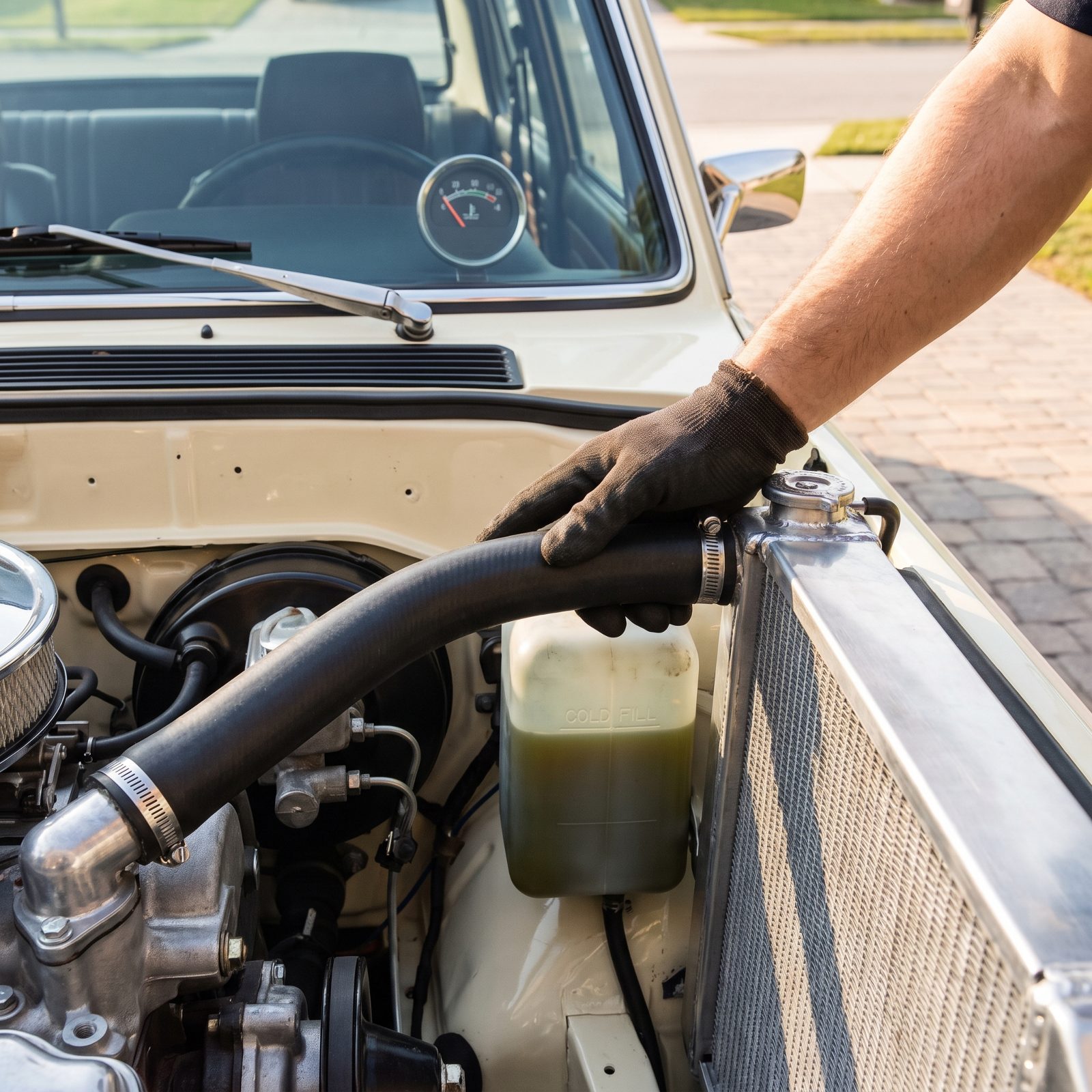 Confirm the Engine Temperature Holds Steady Under a Loaded Test Drive